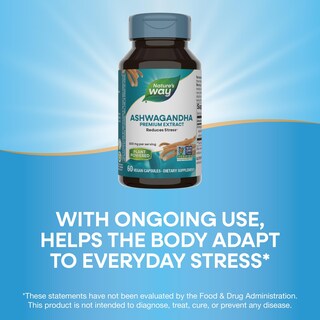 Foto 5 | Suplemento Nature's Way Con Ashwagandha Que Reduce El Estrés 60 Cápsulas - Venta Internacional.