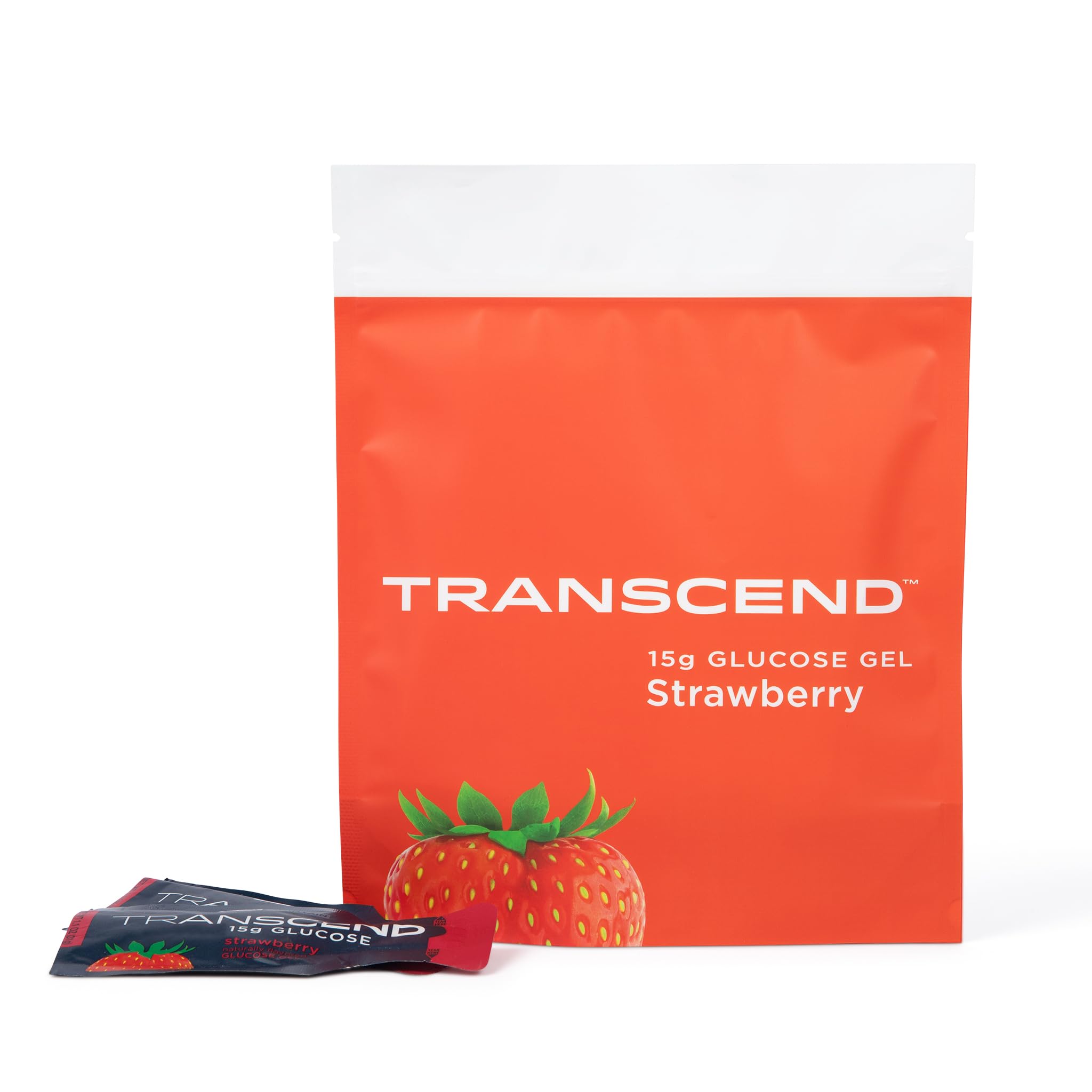 Foto 4 pulgar | Gel Energético Transcend Foods Fresa, 30 Ml, Paquete De 10 - Venta Internacional.