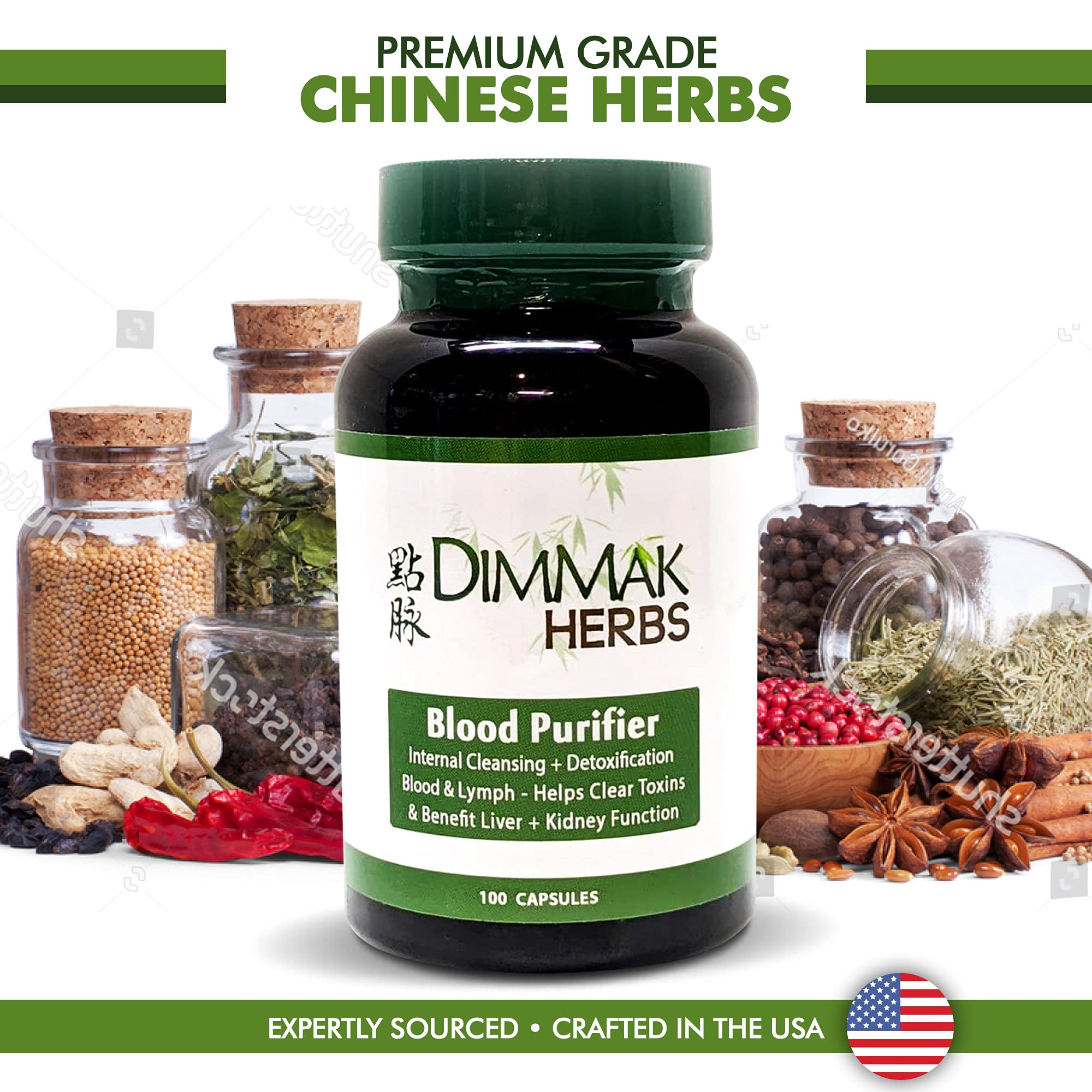 Foto 4 | Suplemento Purificador De Sangre Dimmak Herbs 100 Cápsulas - Venta Internacional.