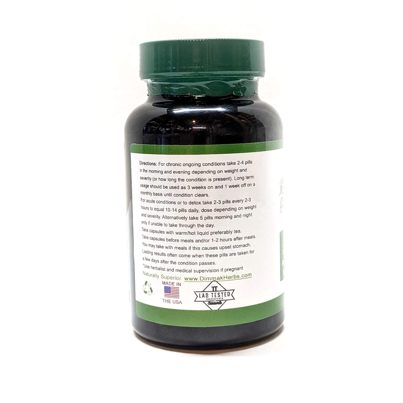 Foto 7 | Suplemento Purificador De Sangre Dimmak Herbs 100 Cápsulas - Venta Internacional.
