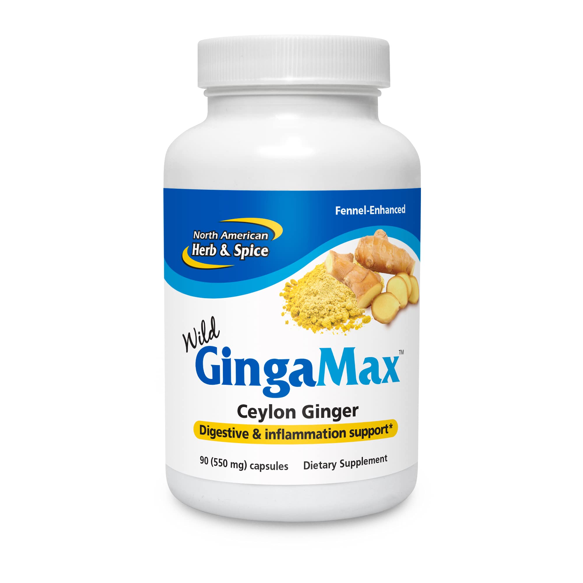 Foto 1 | Suplemento North American Herb & Spice Gingamax 90 Cápsulas - Venta Internacional.