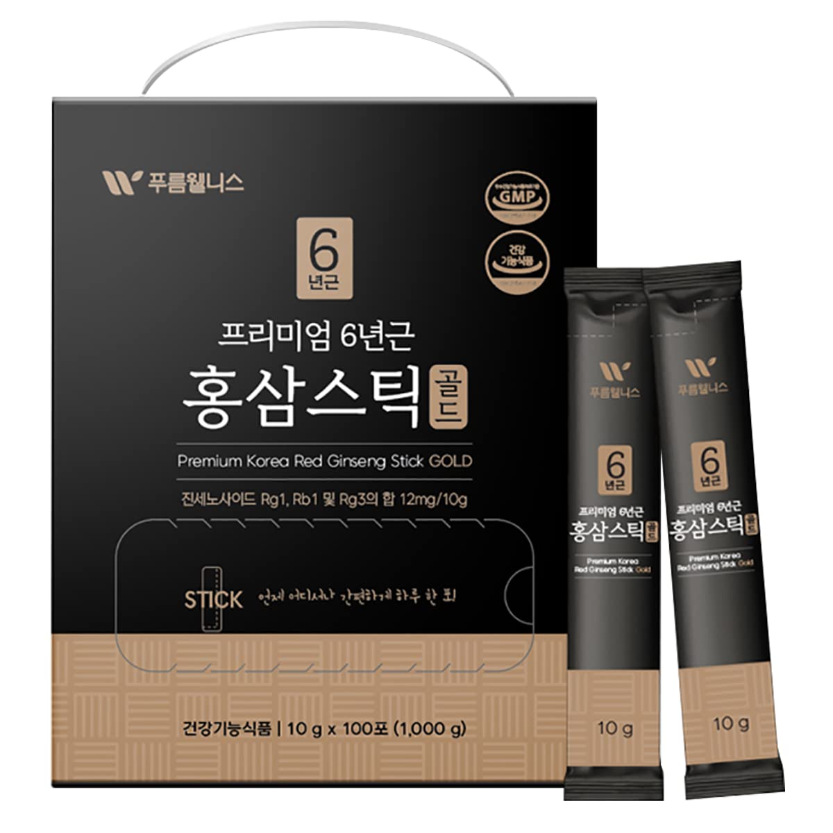 Foto 2 pulgar | Suplemento K-herb Korean Red Ginseng Sticks 100p - Venta Internacional.