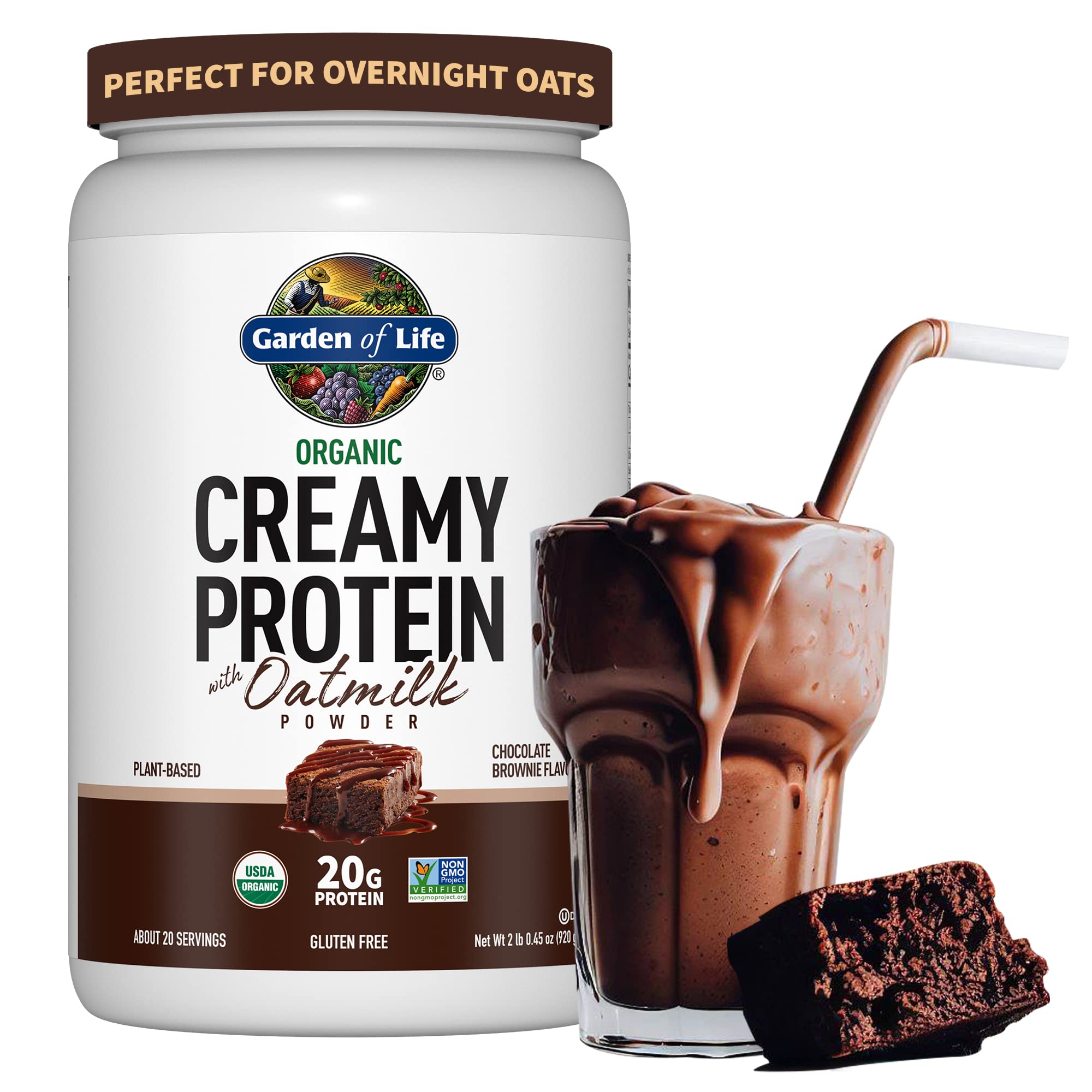 Foto 2 pulgar | Proteína En Polvo Garden Of Life Creamy Organic Vegan 2 Kg - Venta Internacional.