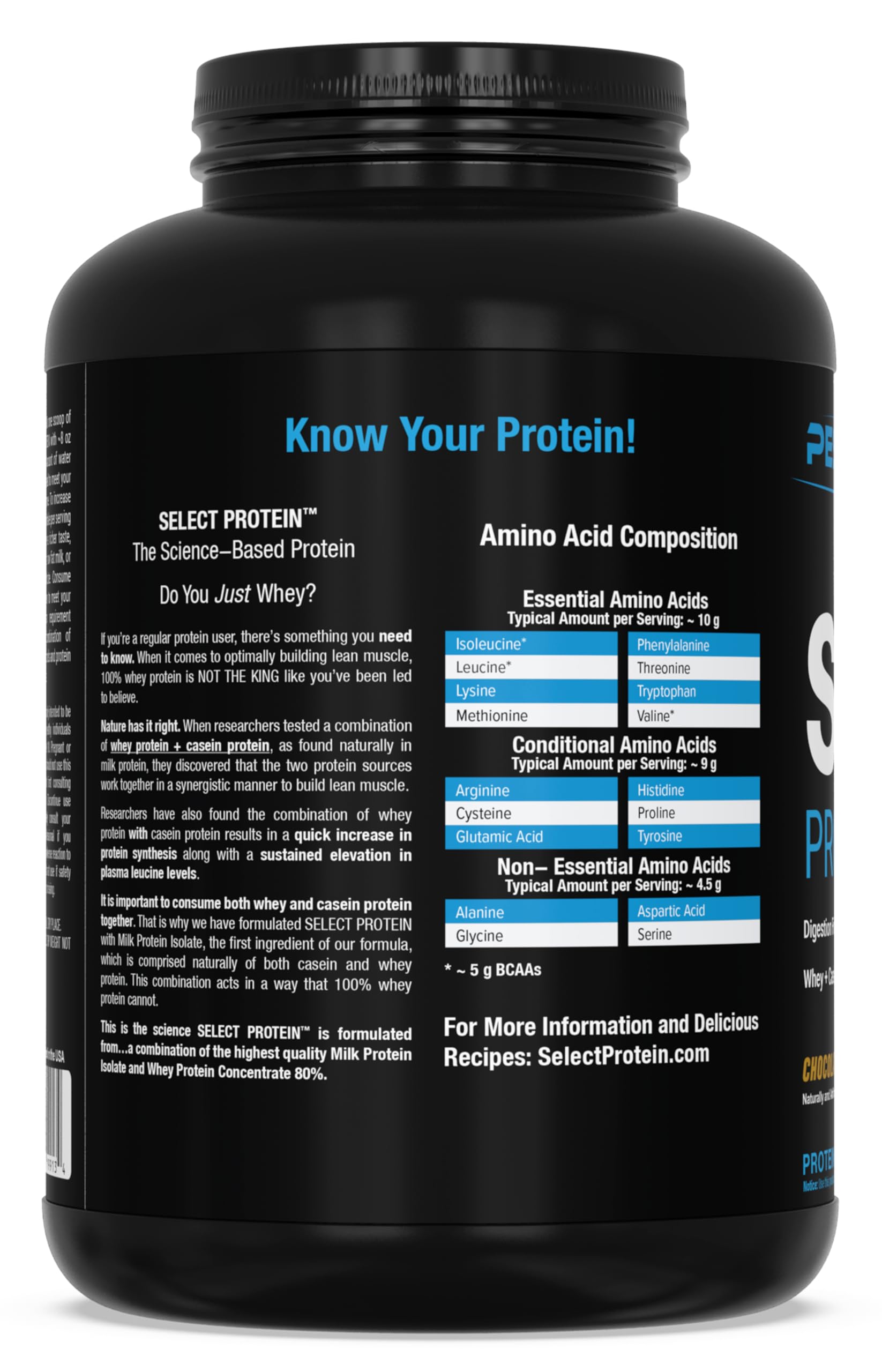 Foto 5 | Proteína En Polvo Pescience Select Con Chocolate Bajo En Carbohidratos Y Cacahuete 55s - Venta Internacional.