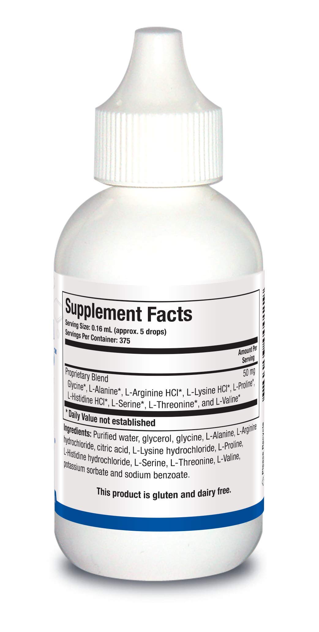 Foto 3 pulgar | Líquido De Absorción Rápida De Aminoácidos Supplement Biotics Research - Venta Internacional.