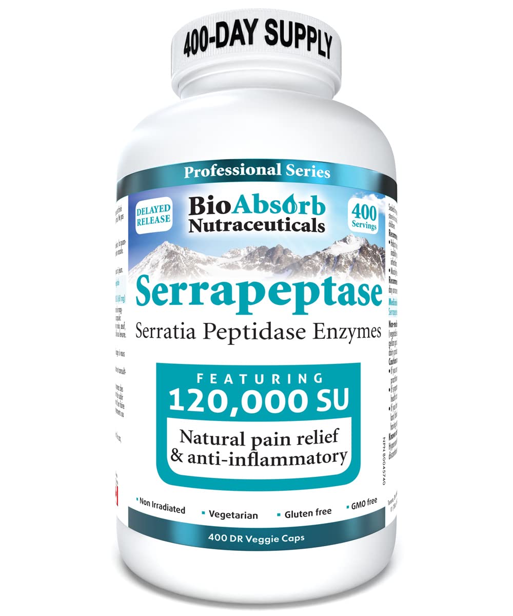 Foto 1 | Suplemento Bio Absorb De La Enzima Serrapeptasa 120000 Spu Durante 400 Días - Venta Internacional.
