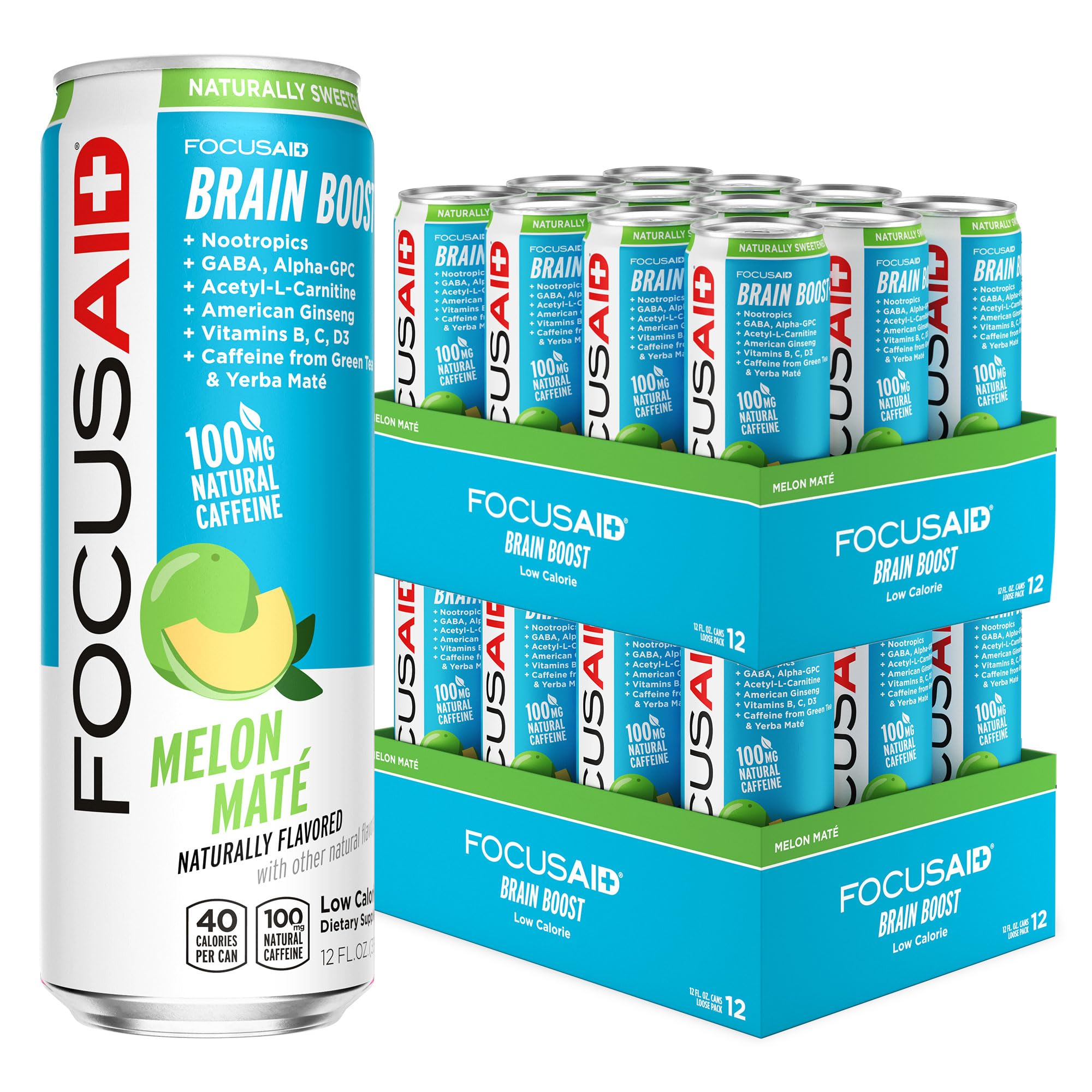 Foto 1 | Beba Lifeaid Focusaid, Mezcla Energética Con Nootrópicos, 355 Ml (paquete) - Venta Internacional.