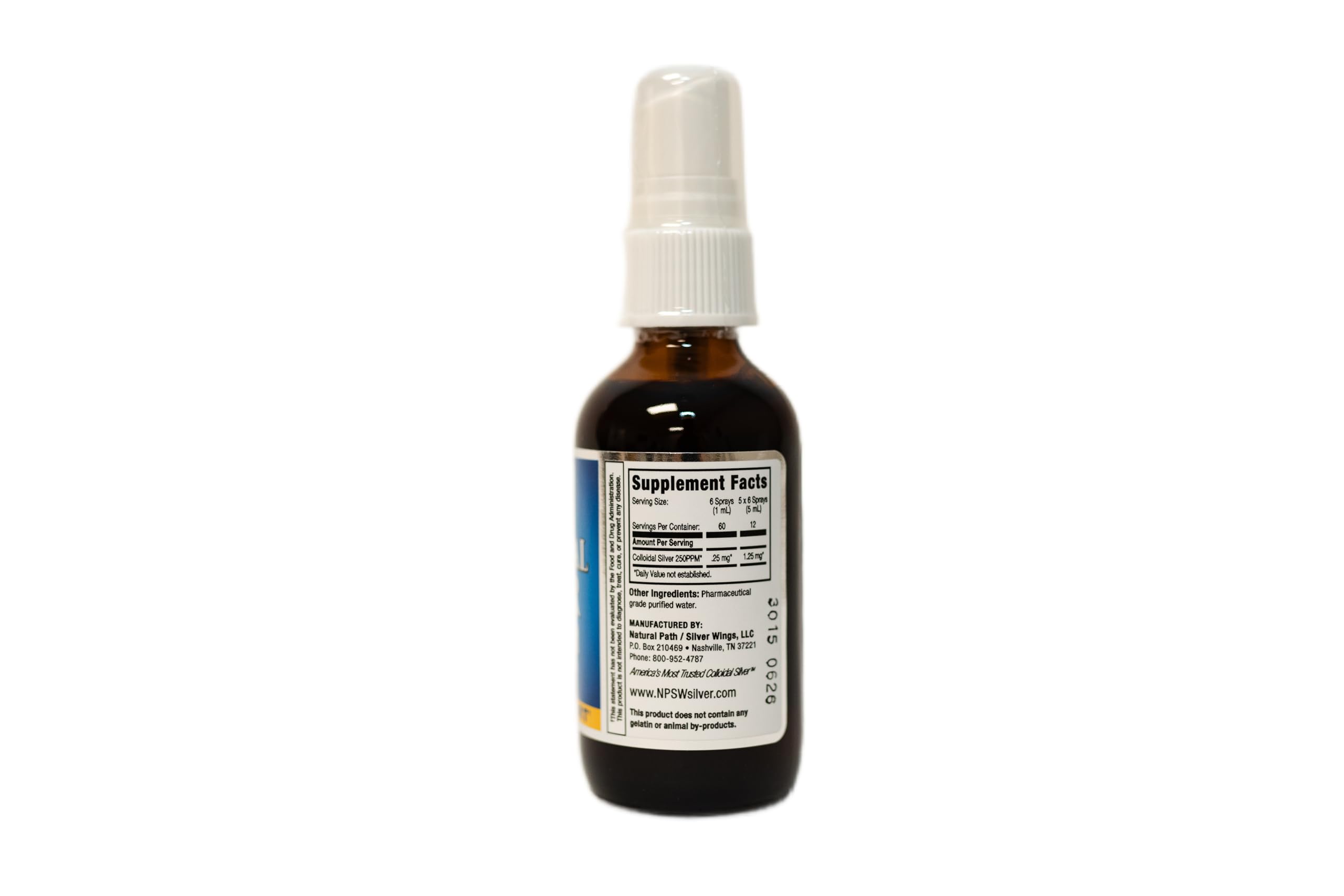 Foto 6 | Suplemento De Plata Coloidal Natural Path Silver Wings, 250 Ppm - Venta Internacional.