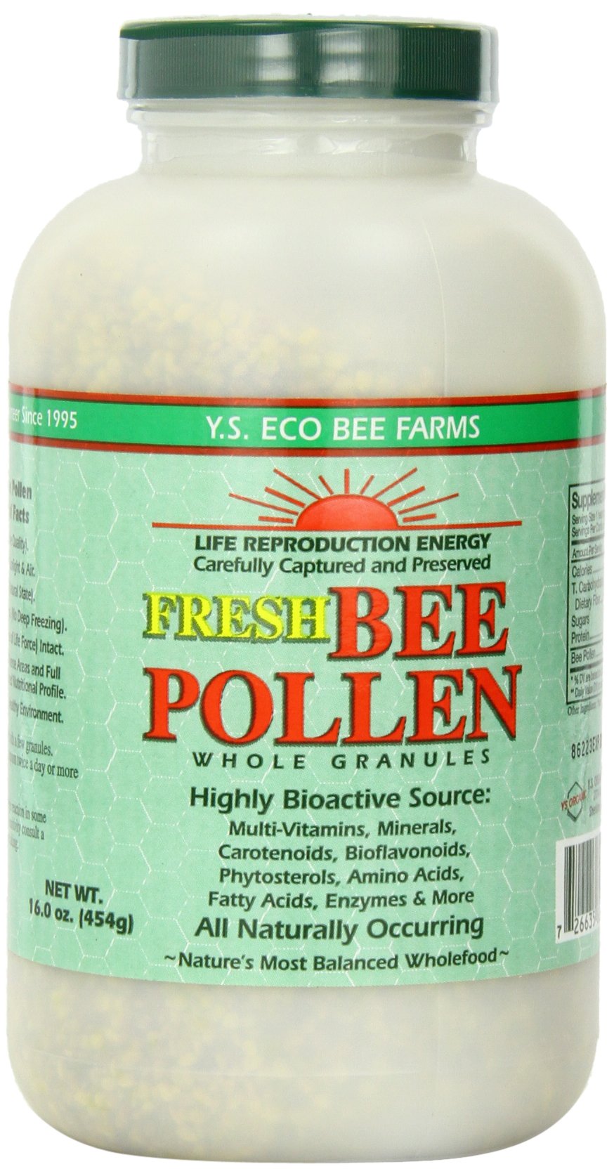 Foto 2 pulgar | Gránulos De Polen De Abeja Y.s. Organic Bee Farms 473 Ml - Venta Internacional.