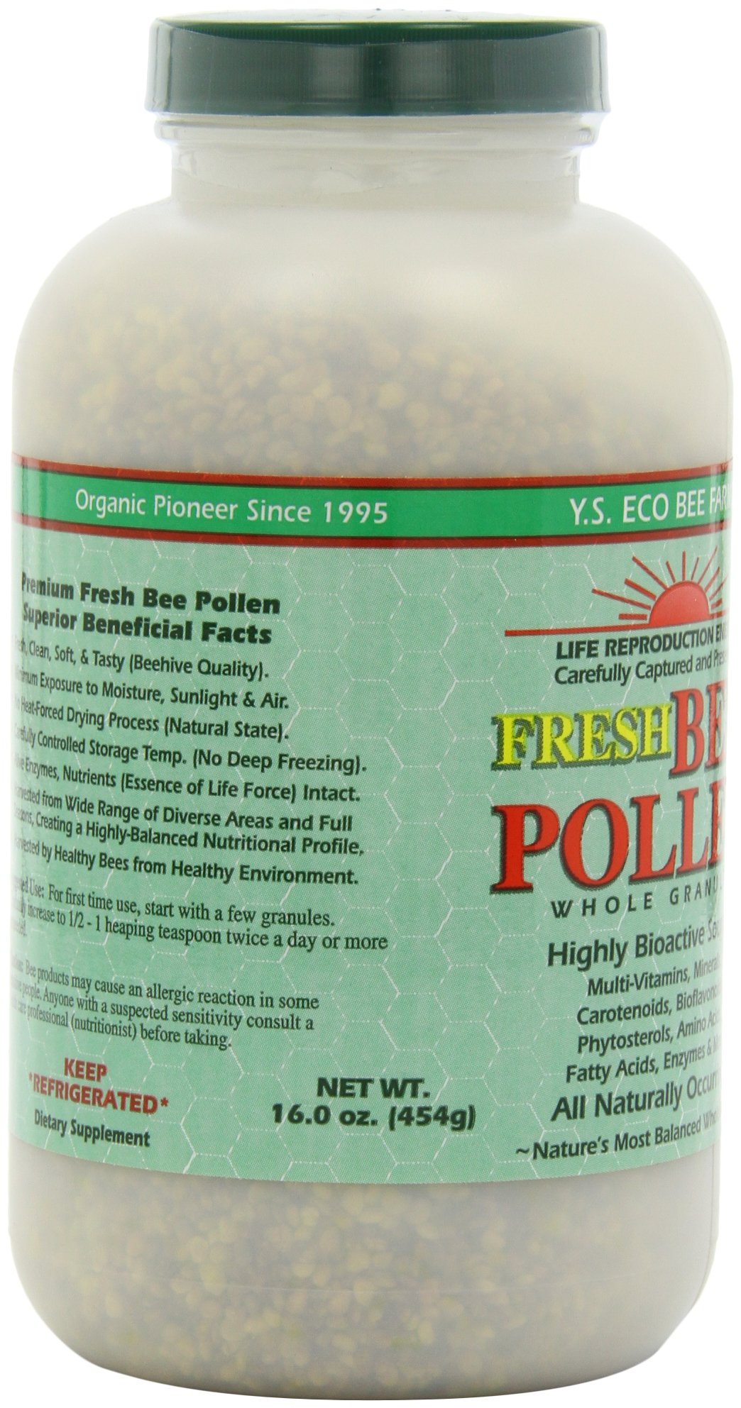 Foto 7 pulgar | Gránulos De Polen De Abeja Y.s. Organic Bee Farms 473 Ml - Venta Internacional.