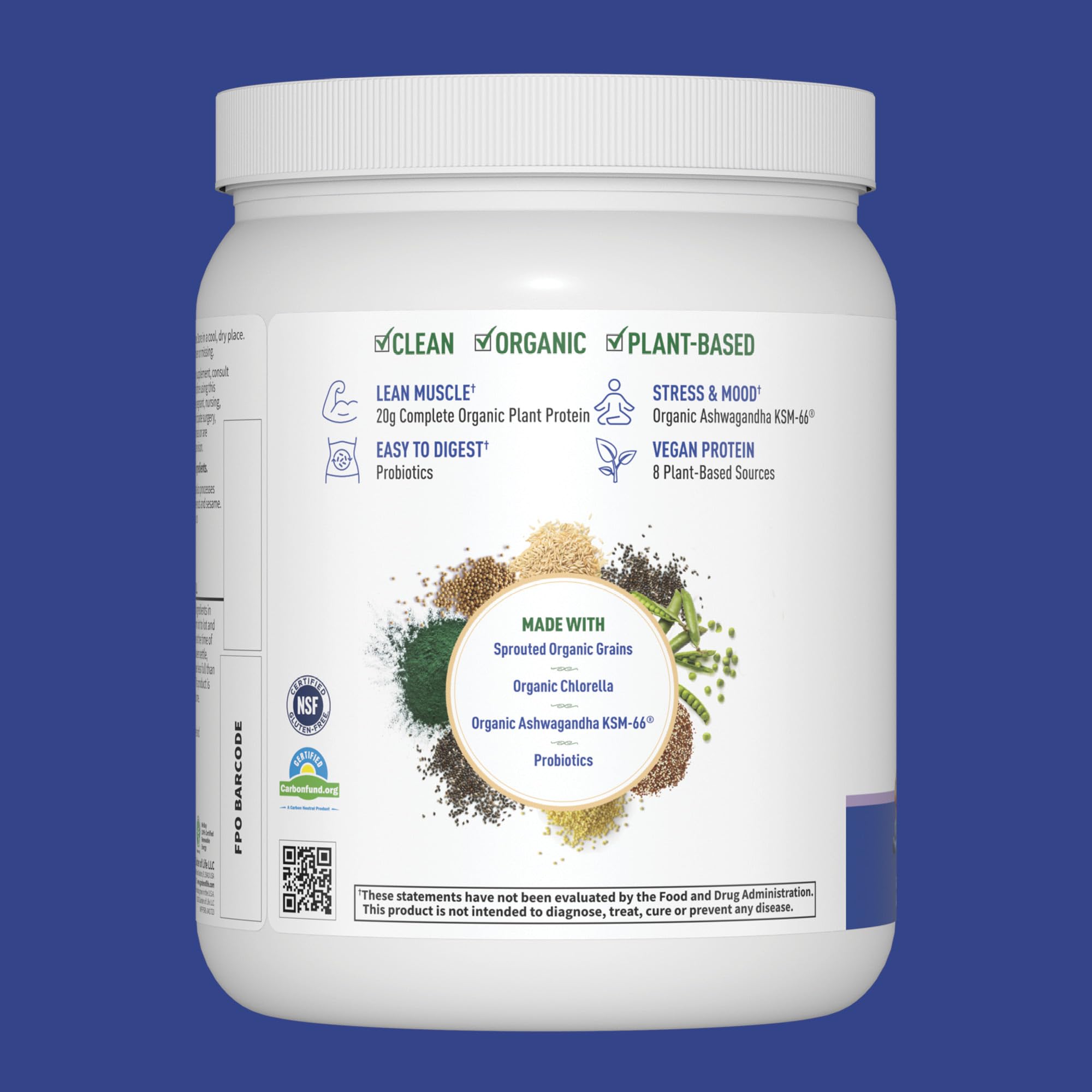 Foto 3 pulgar | Proteína En Polvo Garden Of Life Functional Stress Relief 20g - Venta Internacional.