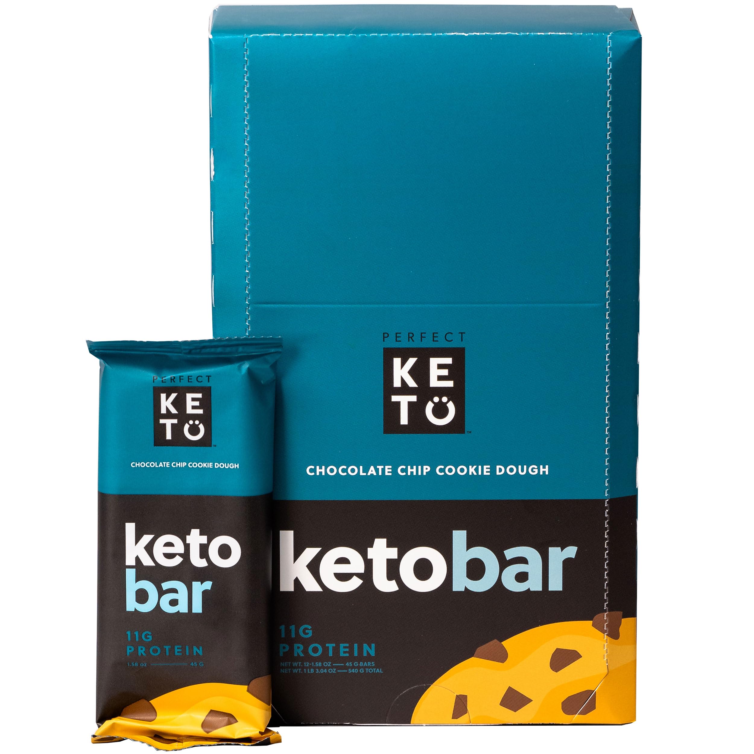 Foto 2 pulgar | Barras Keto Keto Perfect Keto Snack Con Colágeno 12/36 Barras - Venta Internacional.