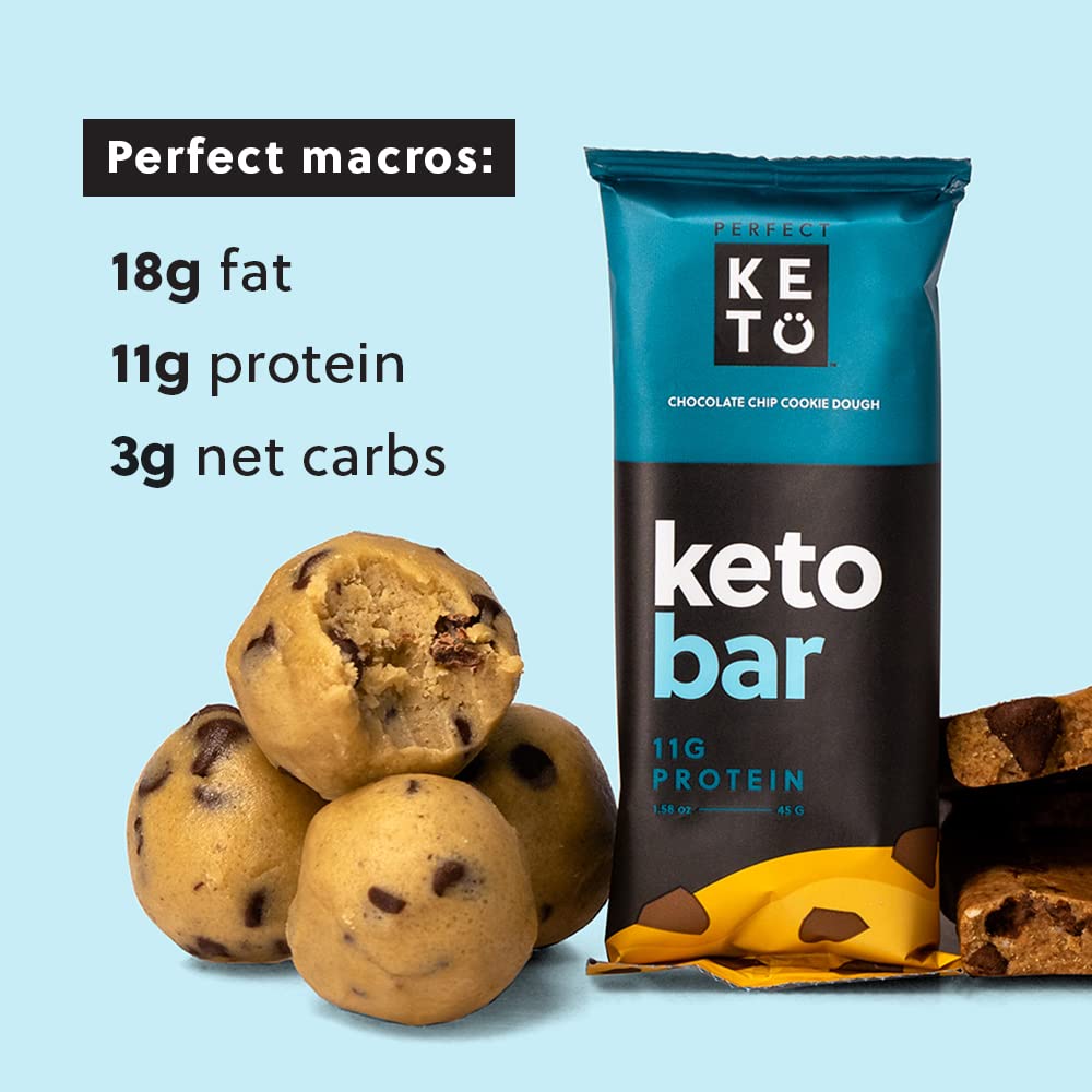 Foto 6 pulgar | Barras Keto Keto Perfect Keto Snack Con Colágeno 12/36 Barras - Venta Internacional.