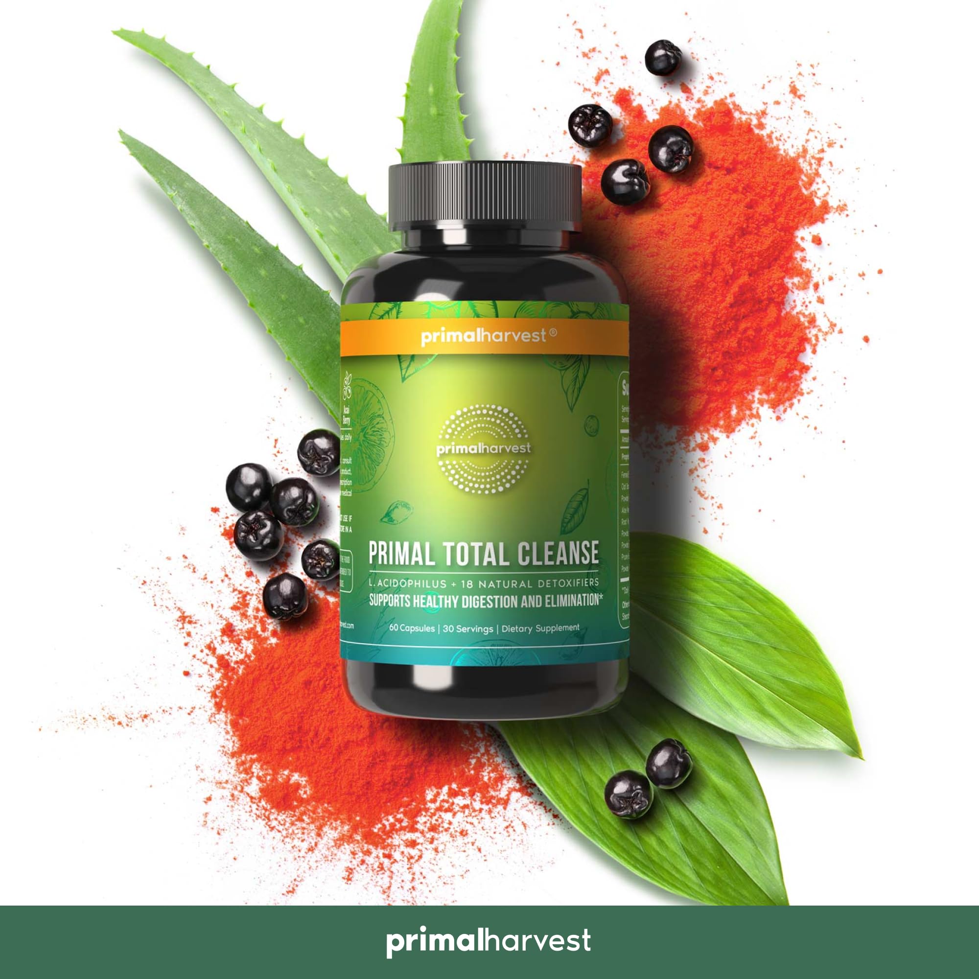 Foto 7 pulgar | Limpieza Desintoxicante Para Todo El Cuerpo Primal Harvest Primal Total Cleanse - Venta Internacional.