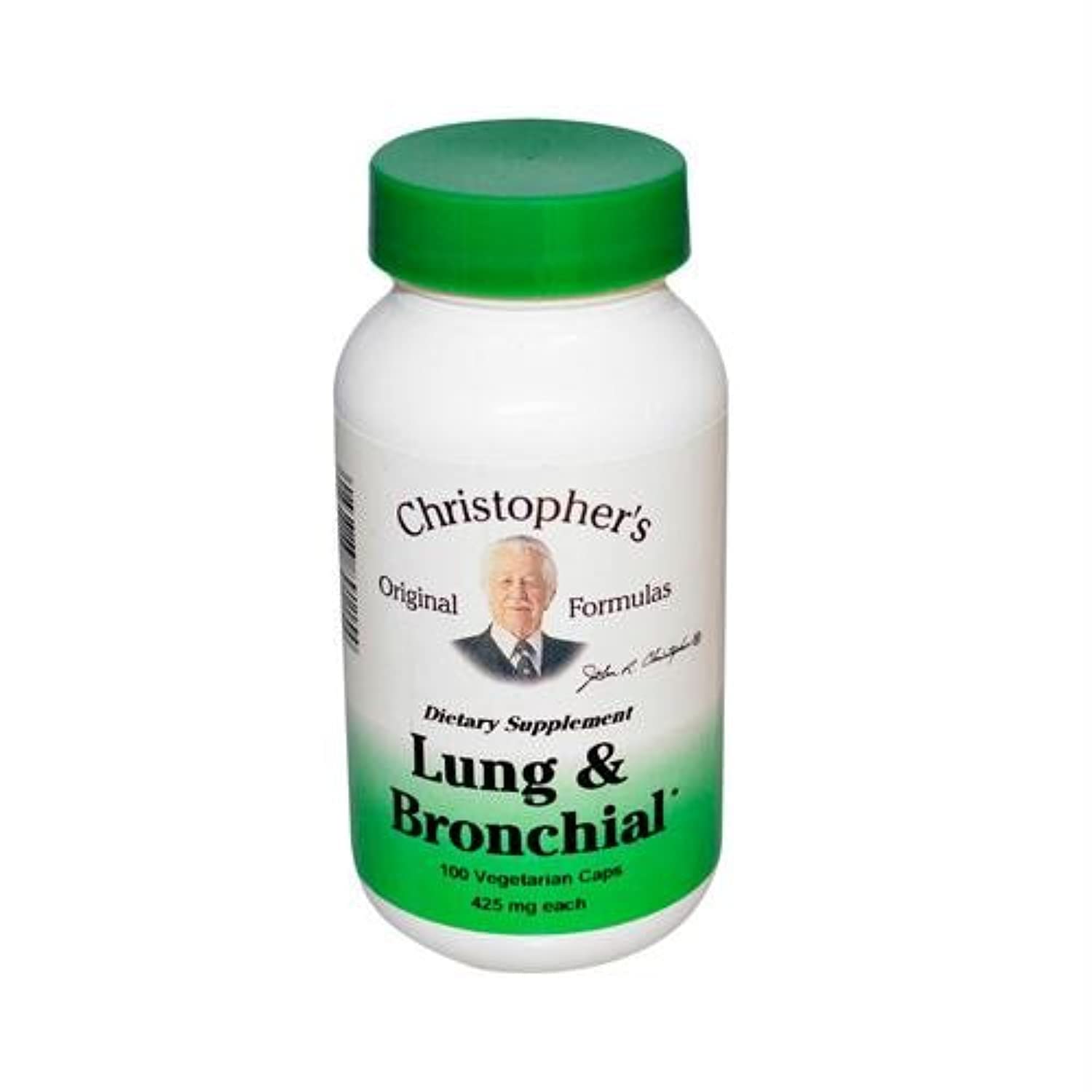 Foto 2 pulgar | Suplemento Herbal Dr. Christopher's Lung & Bronchial 100 Cápsulas - Venta Internacional.