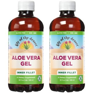 Foto 1 | Bebida Complementaria En Gel De Aloe Vera Con Forma De Lirio Del Desierto, 946 Ml (x2) - Venta Internacional.