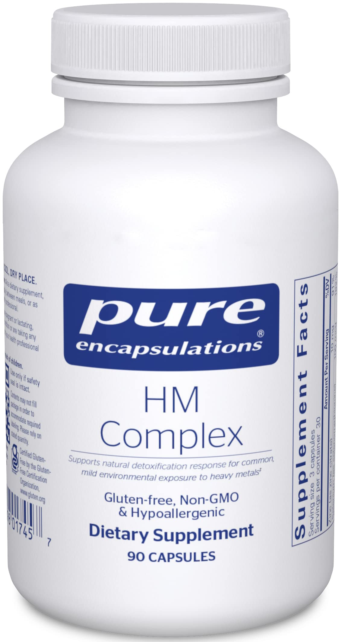 Foto 2 pulgar | Suplemento Pure Encapsulations Hm Complex 90 Cápsulas - Venta Internacional.