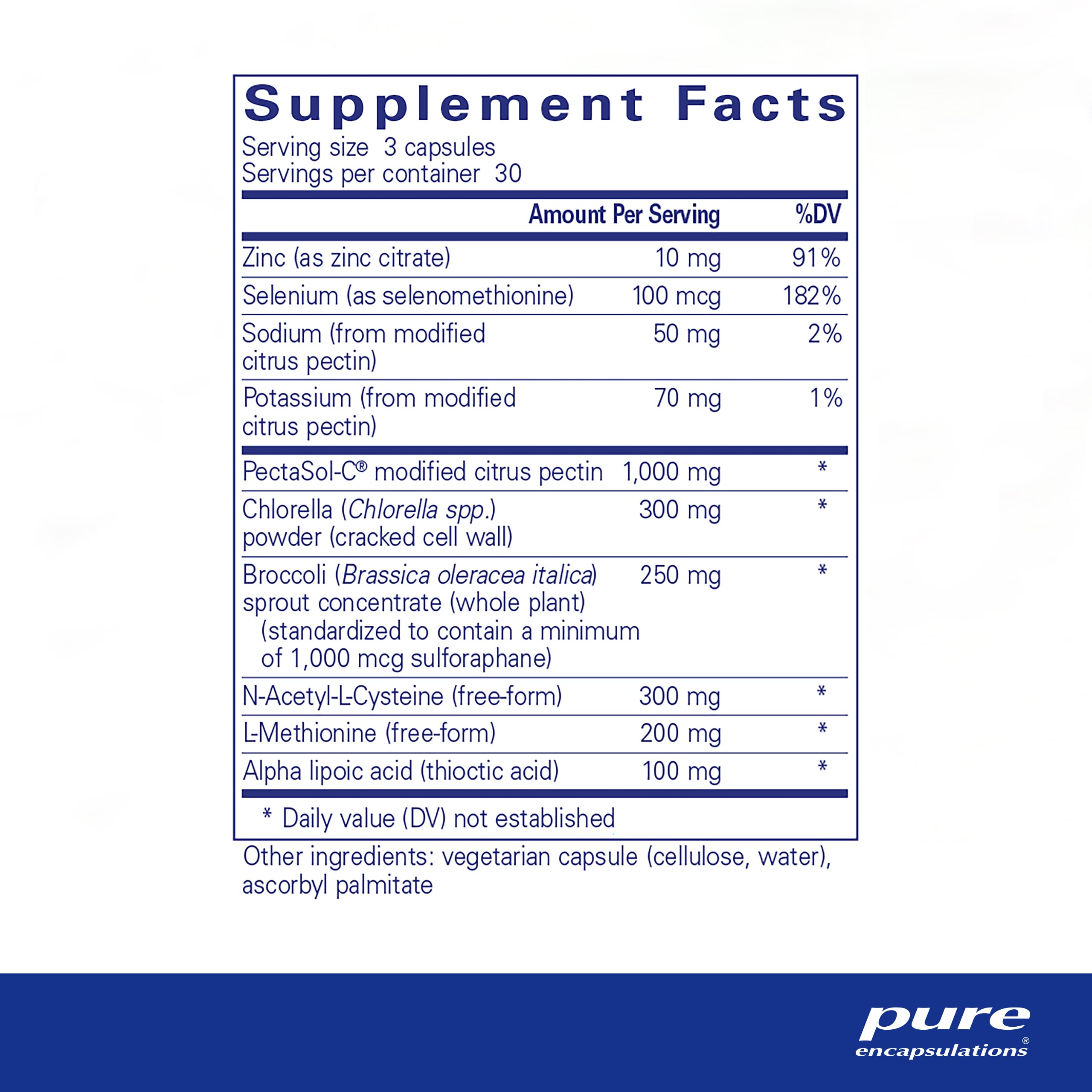 Foto 3 pulgar | Suplemento Pure Encapsulations Hm Complex 90 Cápsulas - Venta Internacional.