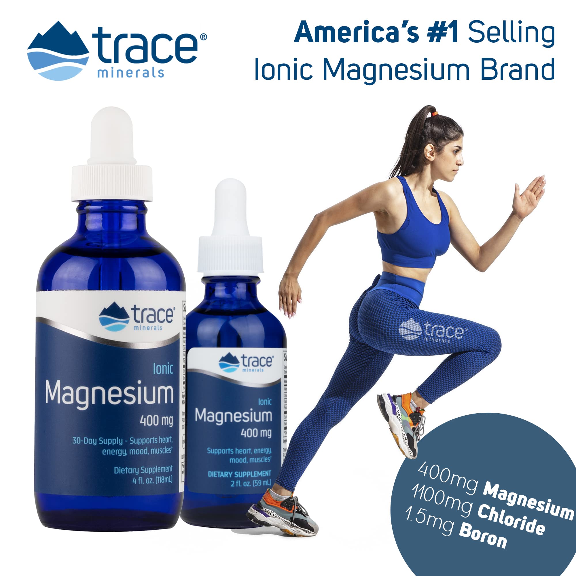 Foto 5 | Suplemento De Oligoelementos, Magnesio Iónico Líquido, 400 Mg - Venta Internacional.