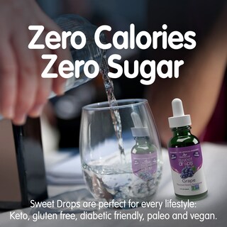Foto 5 | Sweetleaf Sweet Drops, Edulcorante Líquido Con Stevia, Uva, 60 Ml - Venta Internacional.
