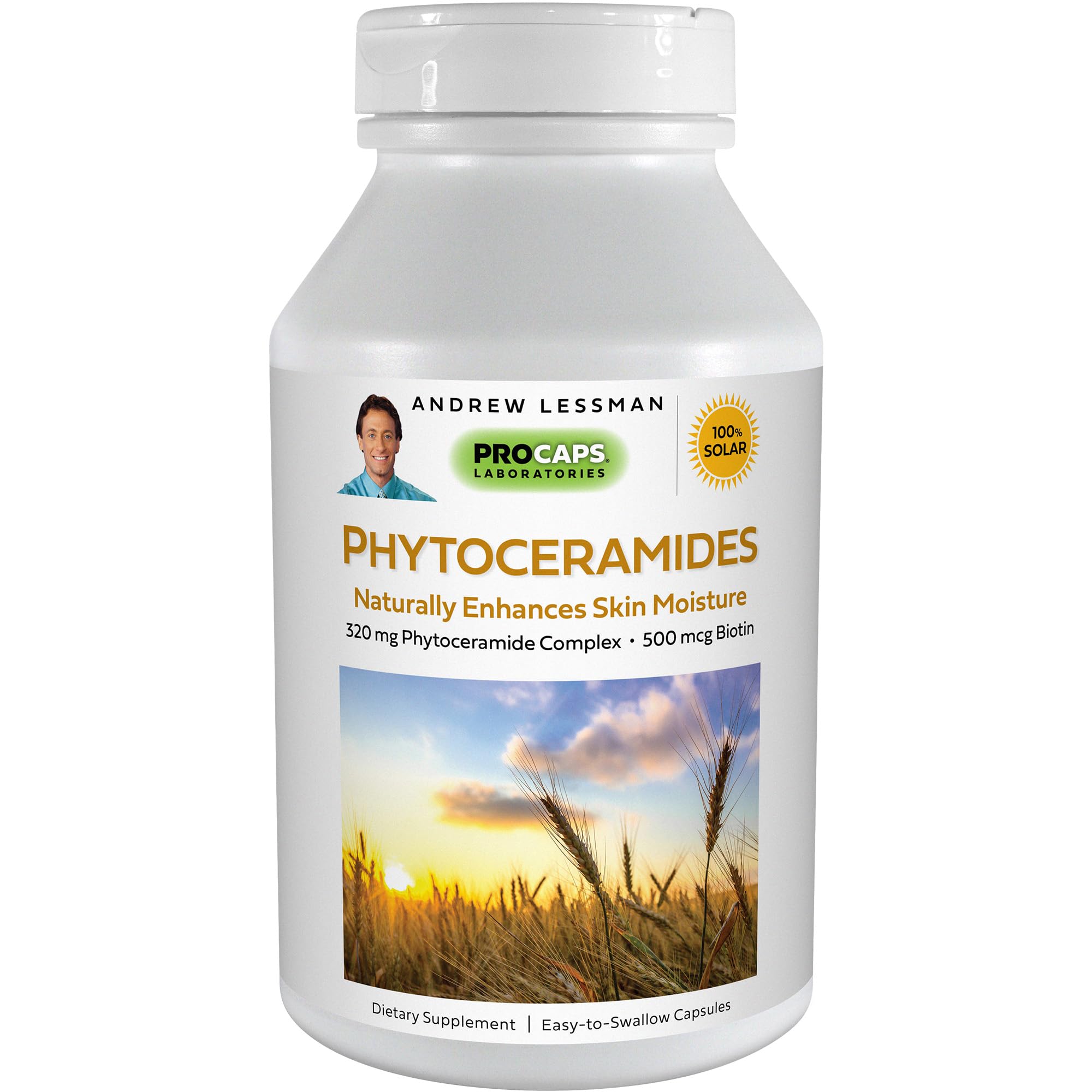 Suplemento: Fitoceramidas Andrew Lessman Con Biotina 60 Softge - Venta Internacional.