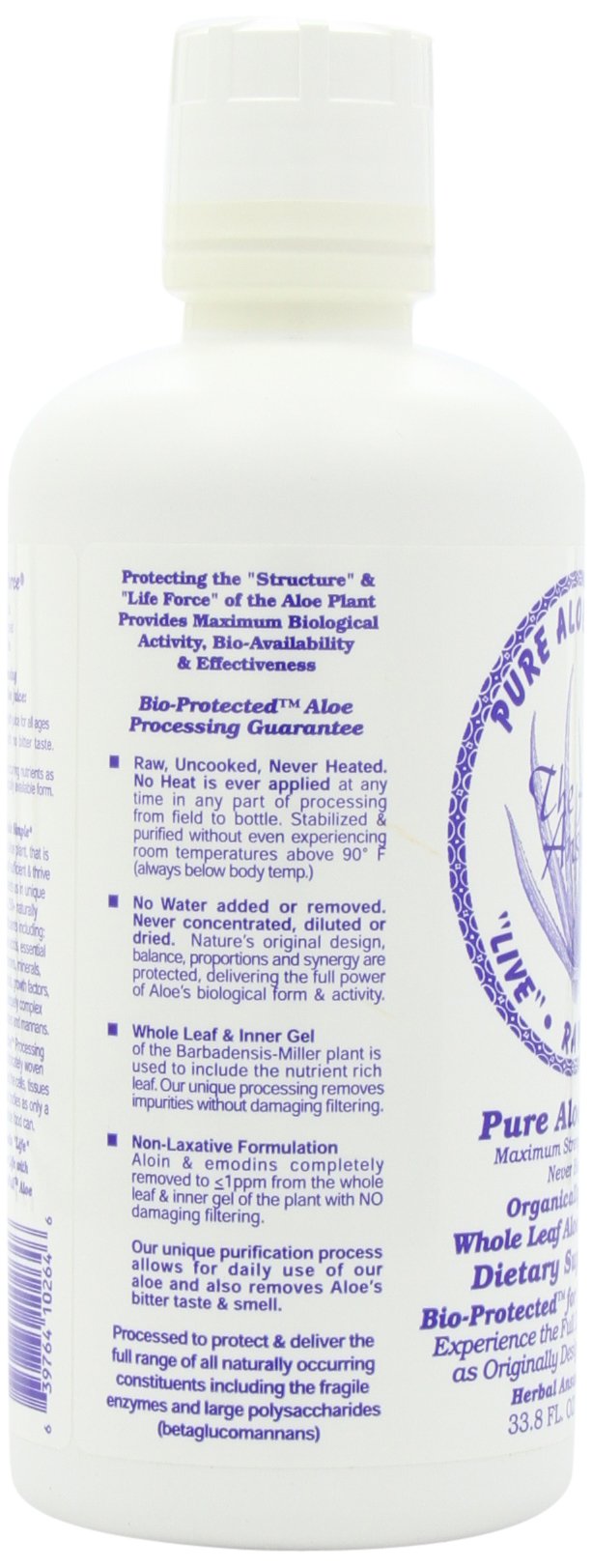 Foto 7 pulgar | Suplemento Dietético Herbal Answers Aloe Force Aloe Vera 946ml - Venta Internacional.