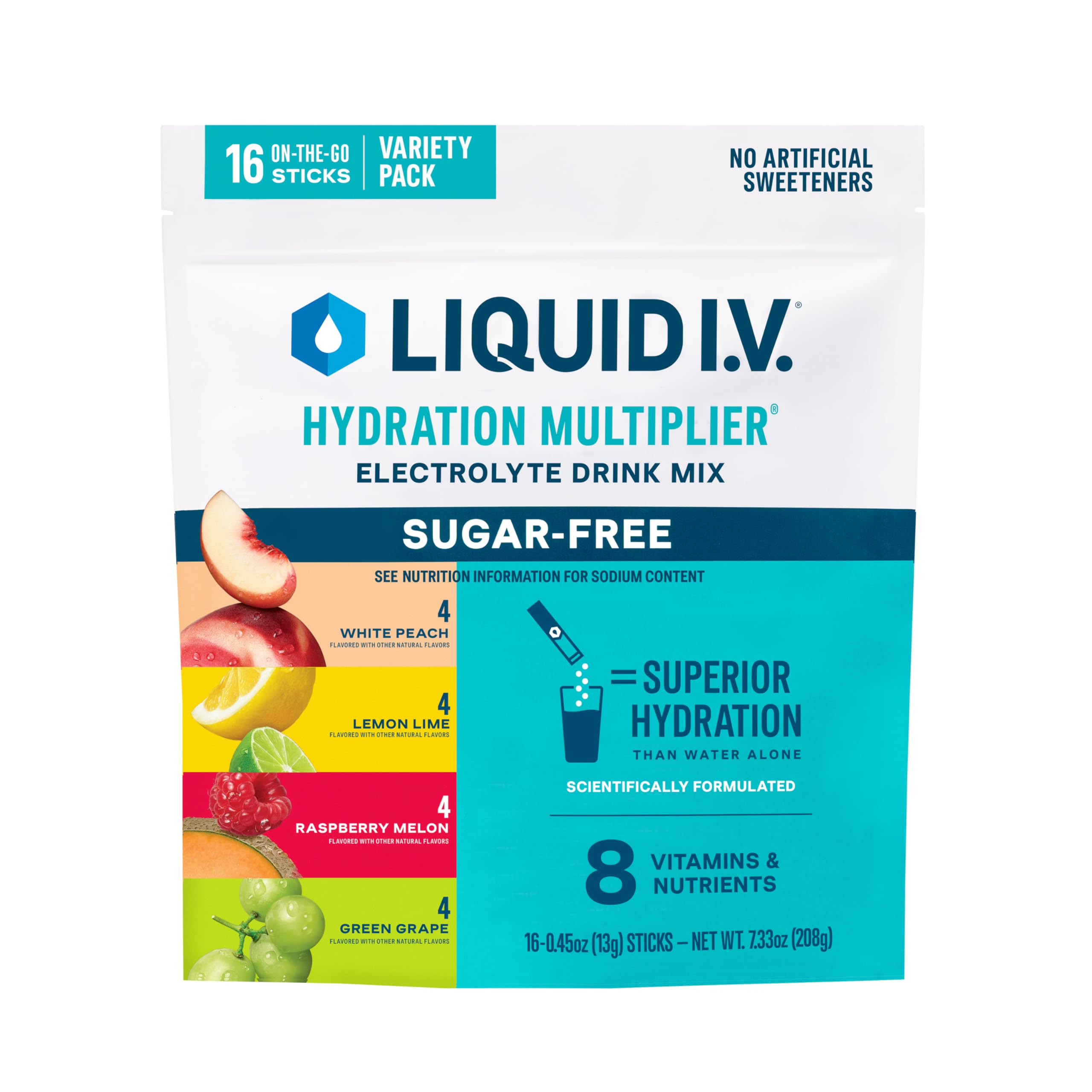 Foto 2 pulgar | Paquetes De Polvo Hidratante Liquid I.v.  Hydration Multiplier  - Venta Internacional.