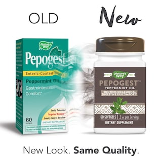 Foto 2 | Suplemento De Aceite De Menta Peppogest De Nature's Way 60 Cápsulas Blandas - Venta Internacional.