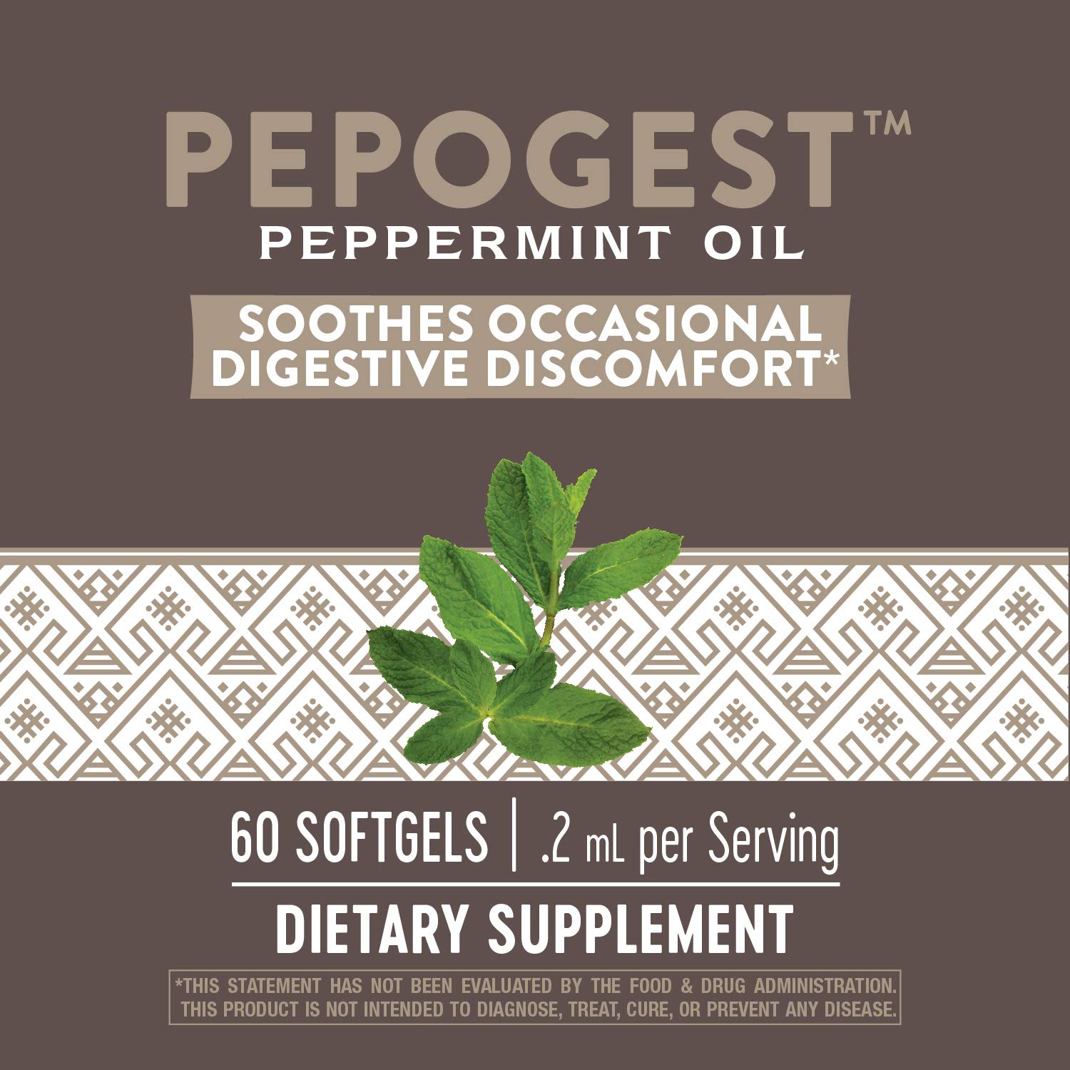 Foto 5 pulgar | Suplemento De Aceite De Menta Peppogest De Nature's Way 60 Cápsulas Blandas - Venta Internacional.