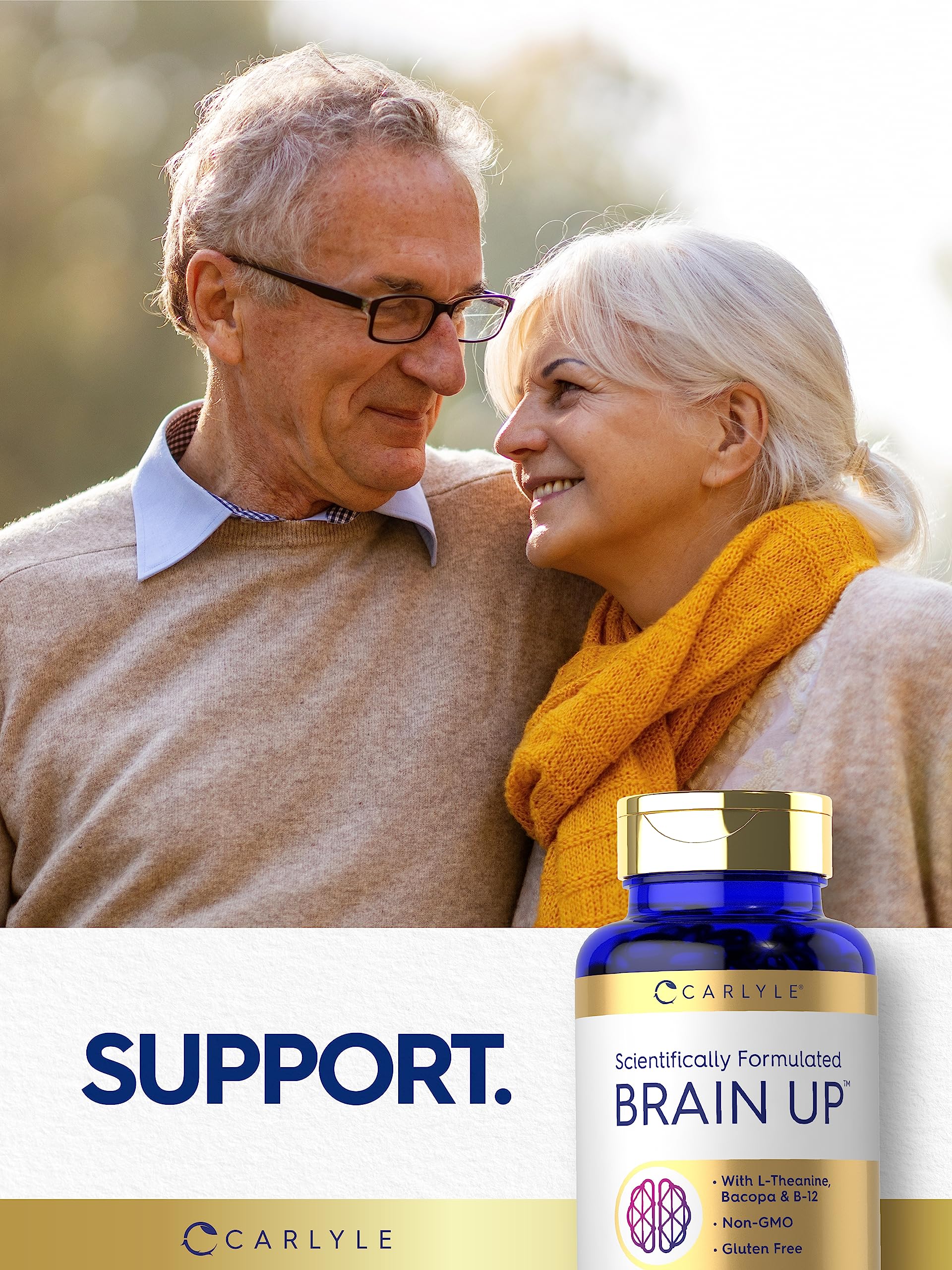 Foto 6 | Suplemento Carlyle Brain Up 60 Cápsulas Blandas Con L-teanina Y Bacopa - Venta Internacional.