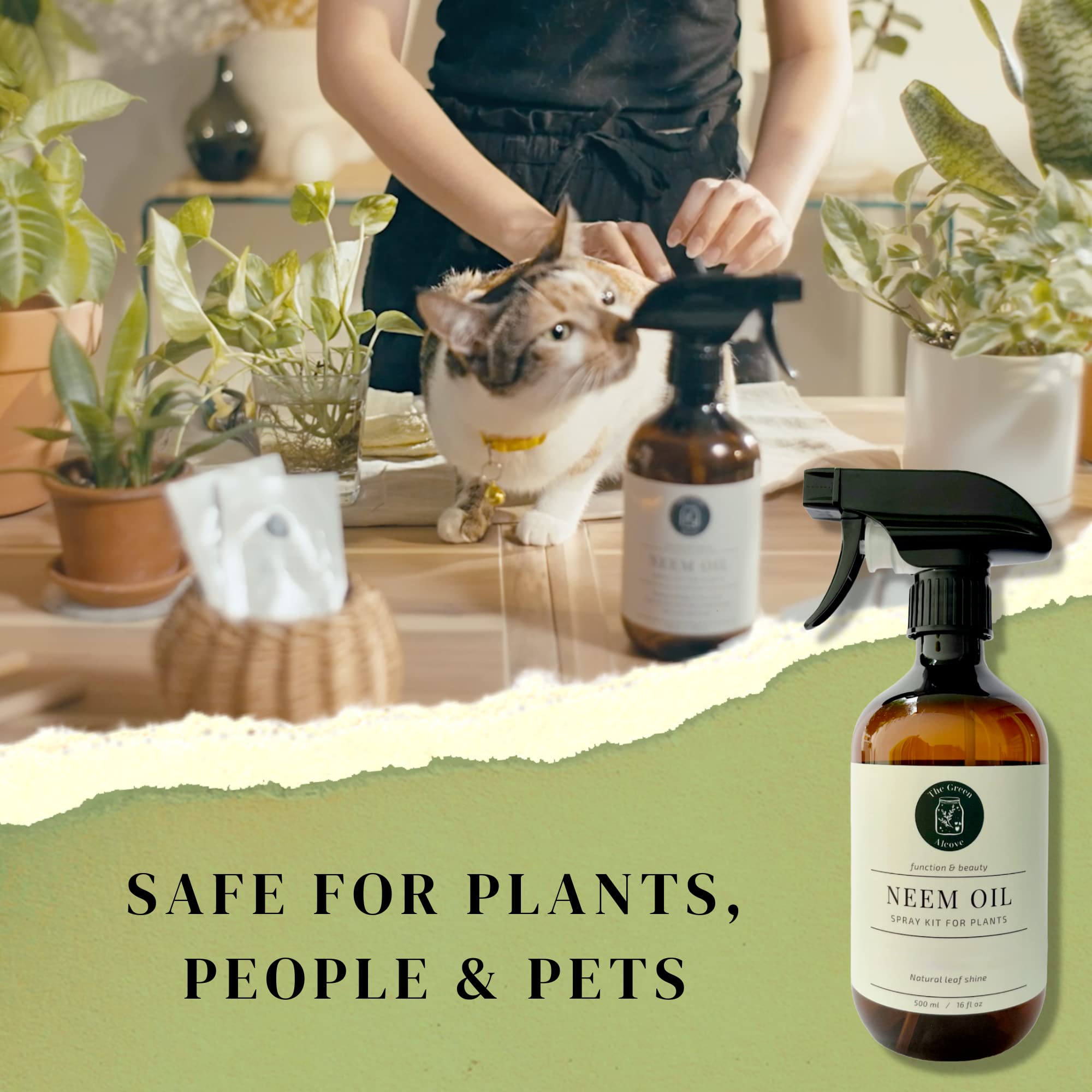 Foto 4 | Kit De Aerosol De Aceite De Neem The Green Alcove, 5 X 100 Ml, Prensado En Frío - Venta Internacional.