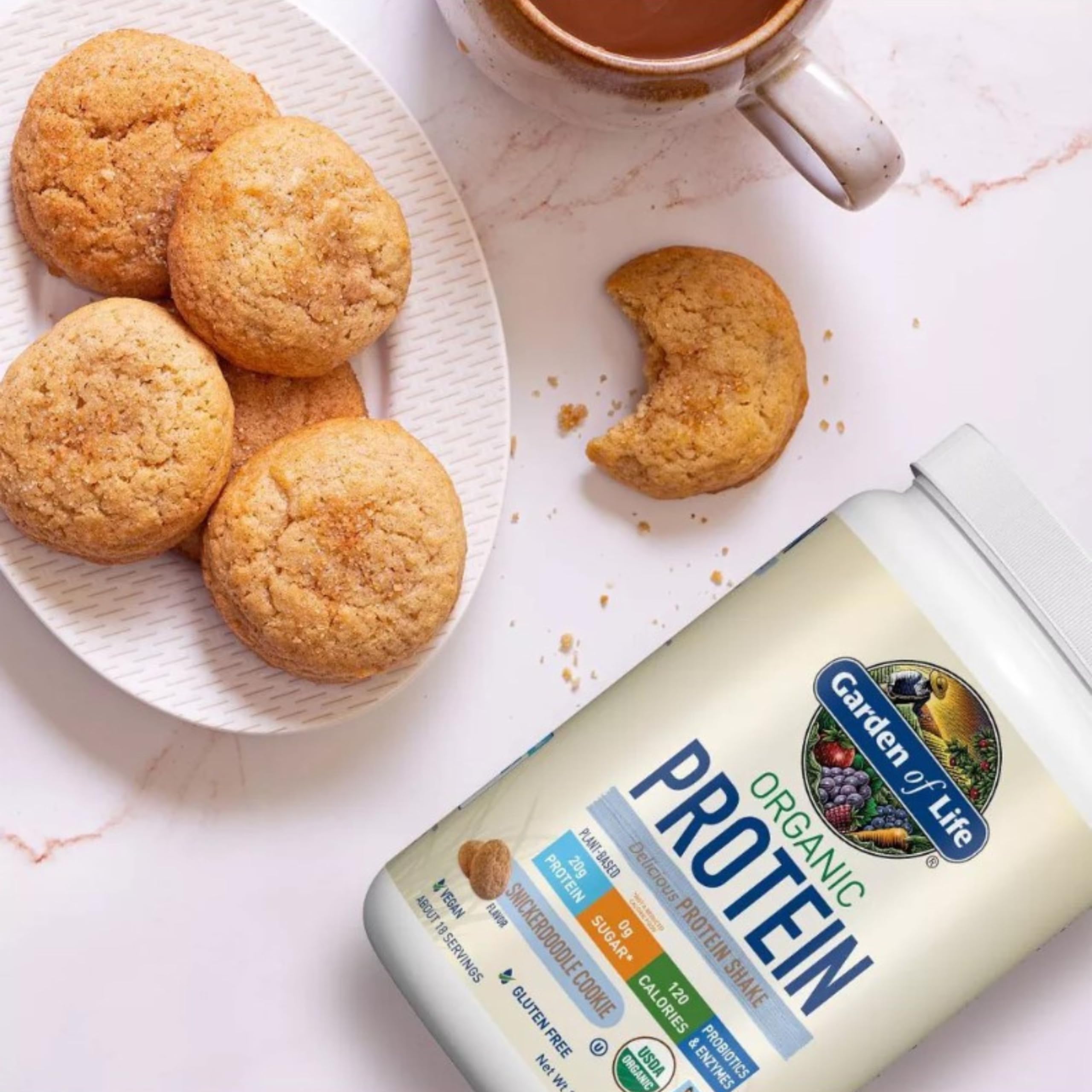 Foto 3 pulgar | Galleta Snickerdoodle Con Proteína En Polvo Garden Of Life, 20 G - Venta Internacional.