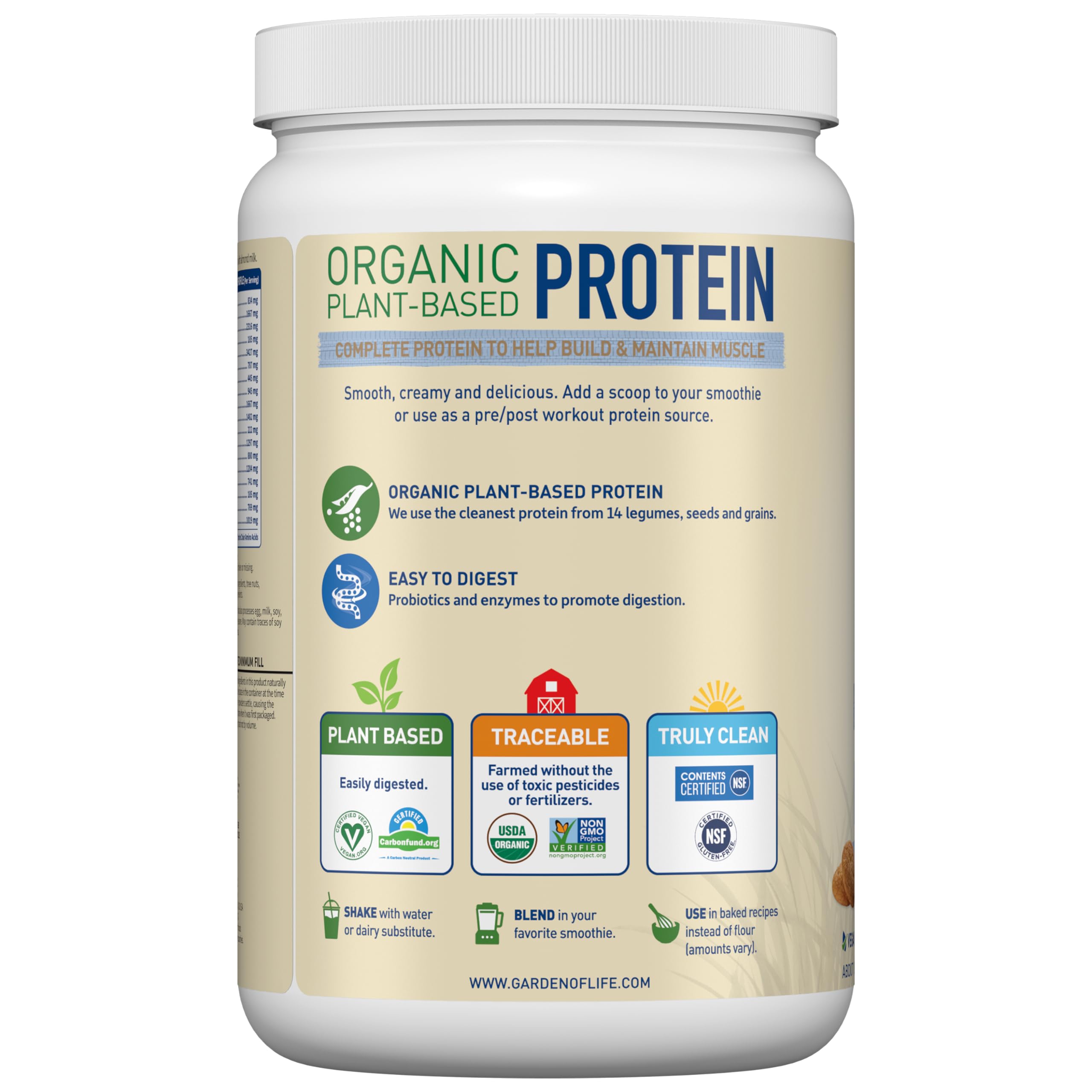 Foto 4 pulgar | Galleta Snickerdoodle Con Proteína En Polvo Garden Of Life, 20 G - Venta Internacional.