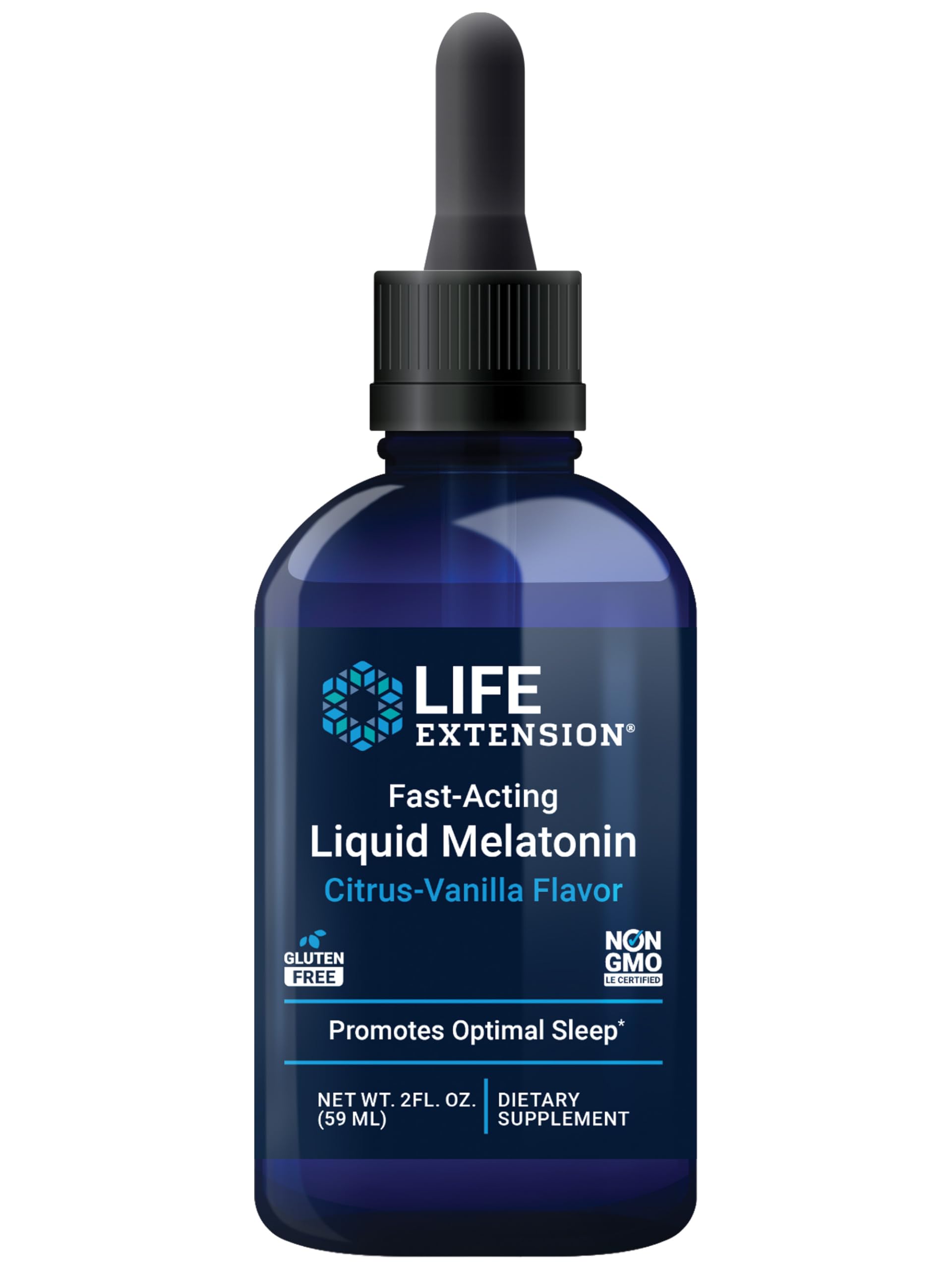 Foto 2 pulgar | Melatonina Líquida de Acción Rápida Supplement Life Extensión 60 Ml - Venta Internacional
