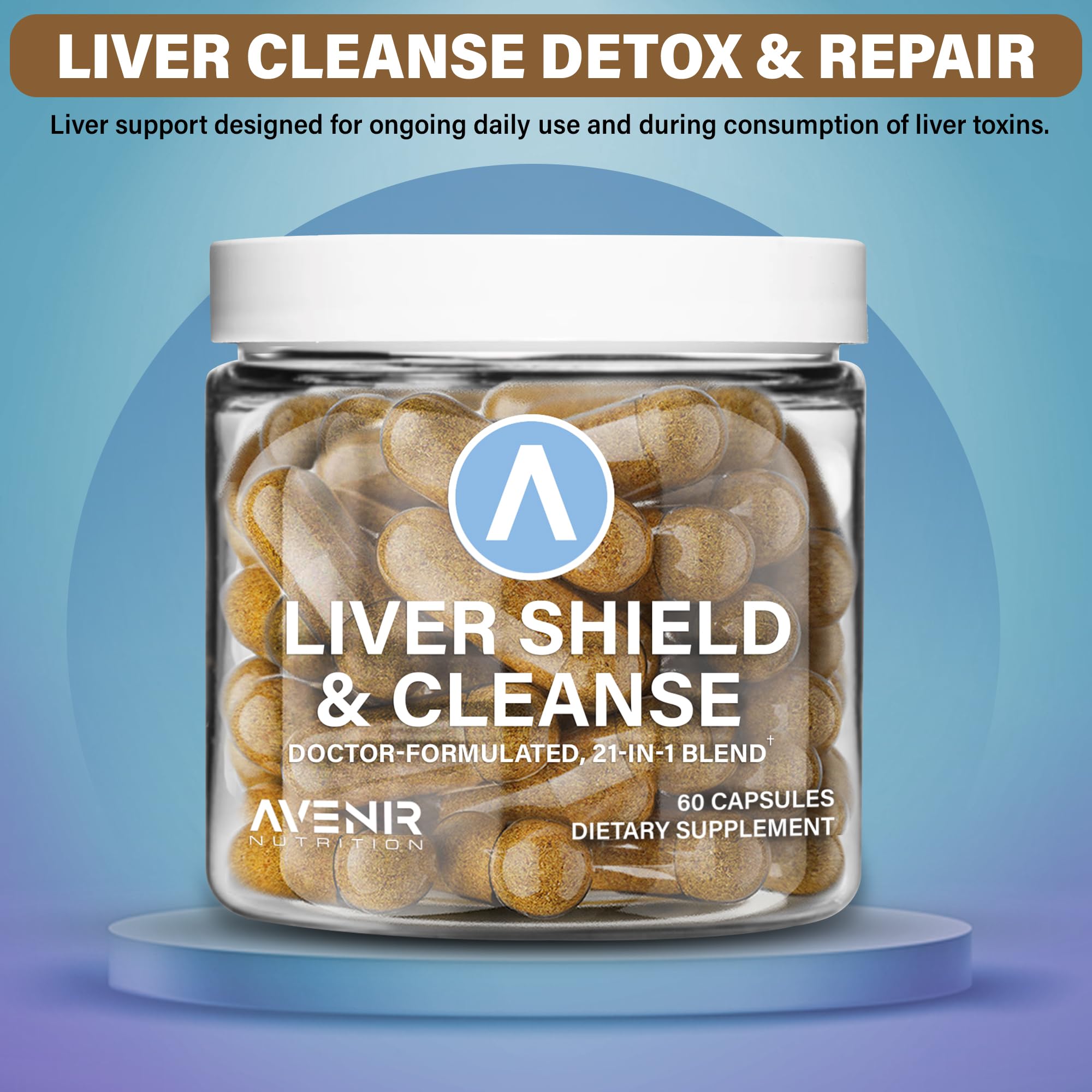 Foto 8 pulgar | Suplemento Hepático Avenir Nutrition Liver Shield 60 Cápsulas - Venta Internacional.