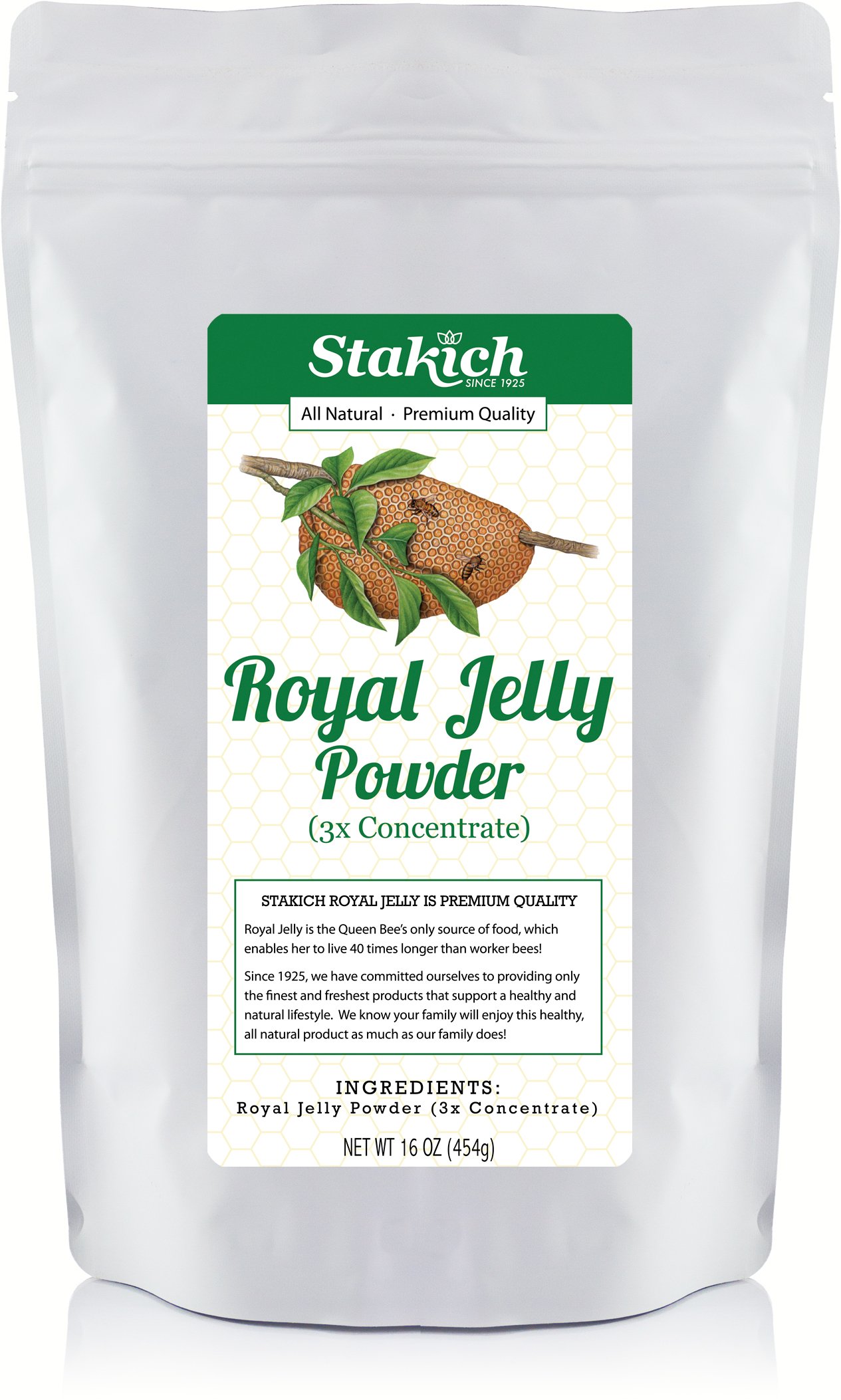 Jalea Real Liofilizada Stakich 1l - Venta Internacional.