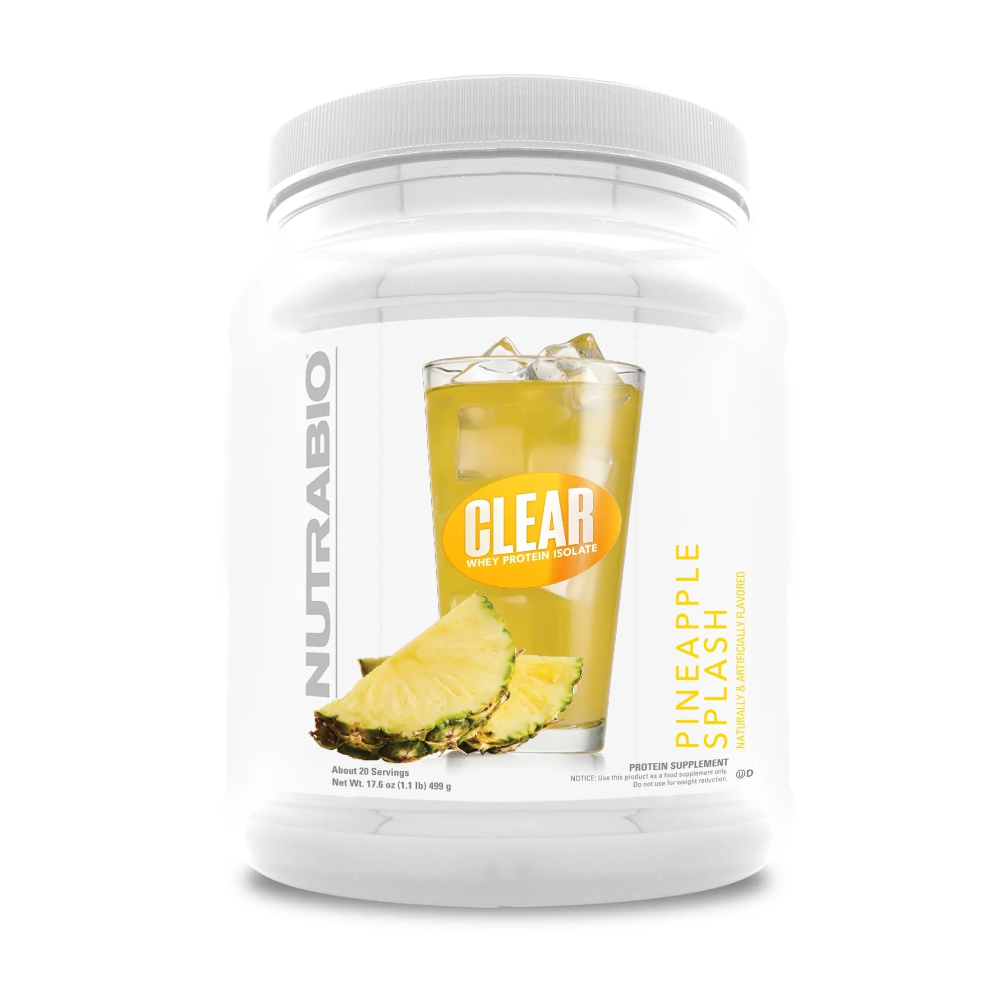 Foto 2 pulgar | Proteína De Suero Aislada Transparente Nutrabio Rapid Recovery 20 G - Venta Internacional.