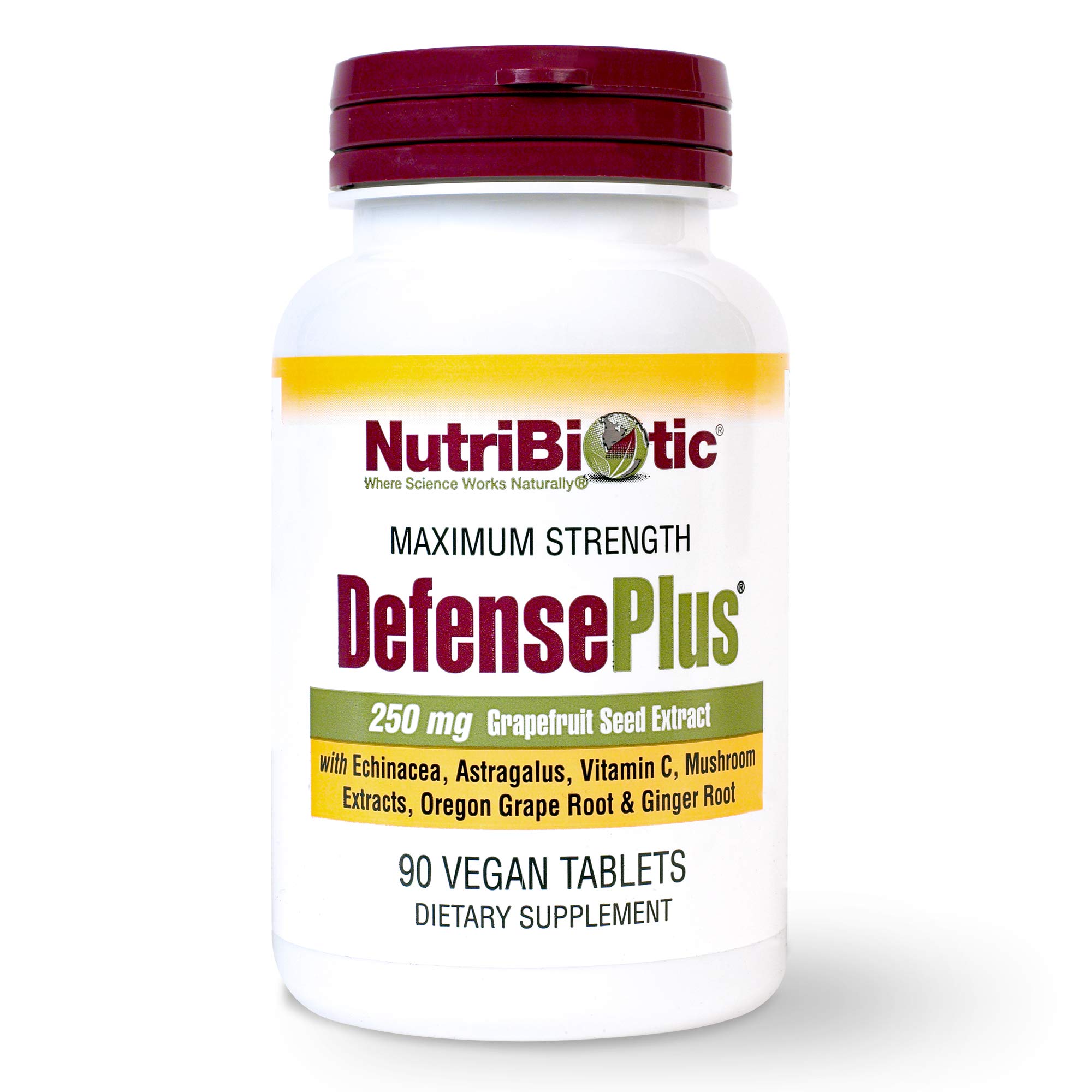 Foto 2 pulgar | Suplemento Nutribiotic Defenseplus 90 Tabletas Para Apoyar El Sistema Inmunológico - Venta Internacional.
