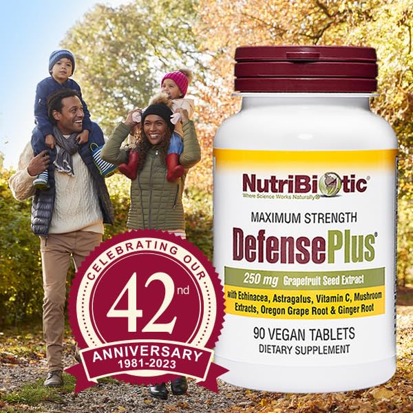 Foto 7 pulgar | Suplemento Nutribiotic Defenseplus 90 Tabletas Para Apoyar El Sistema Inmunológico - Venta Internacional.