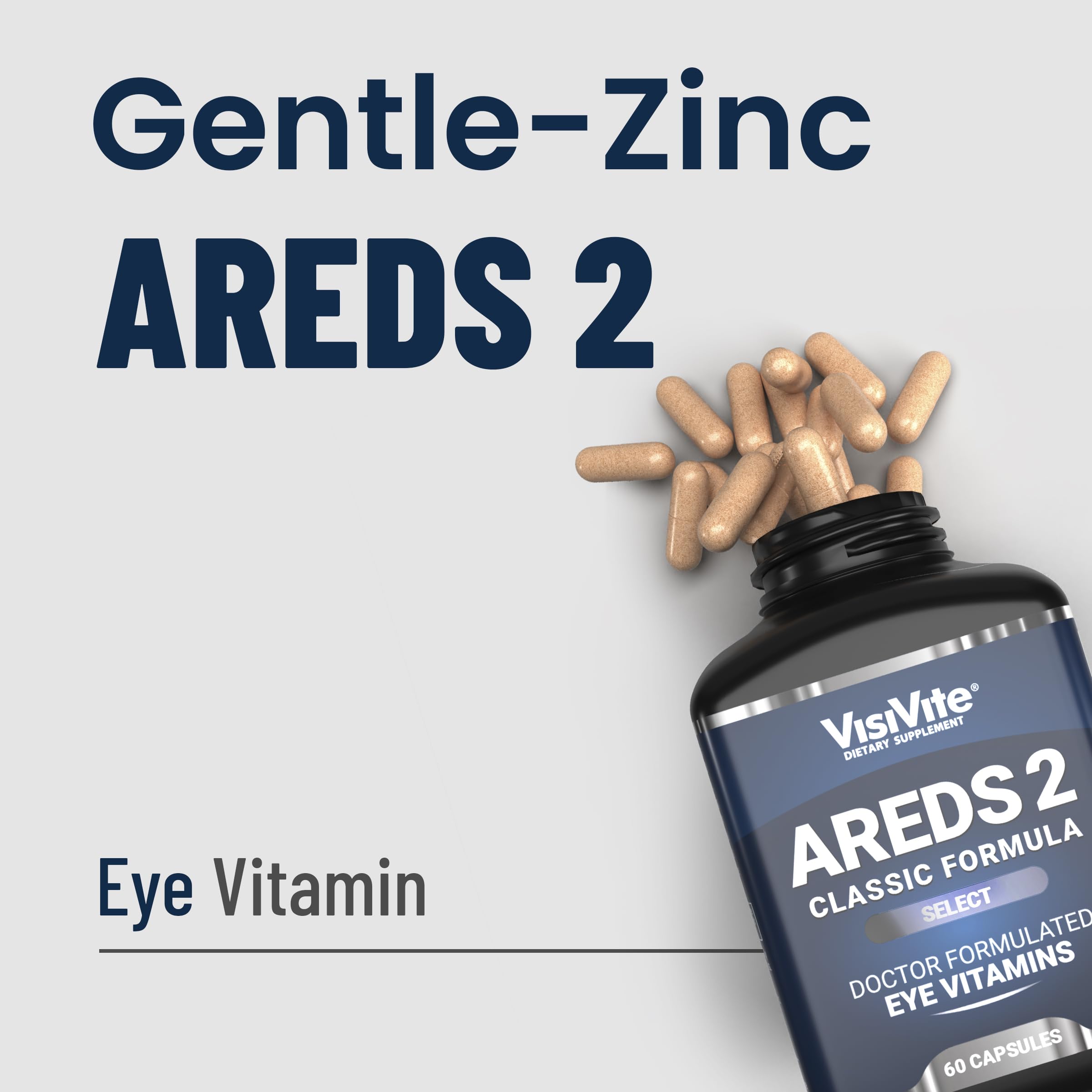 Foto 4 pulgar | Suplementos Visivite Areds 2 Select Eye Para La Mácula, 60 Cápsulas - Venta Internacional.