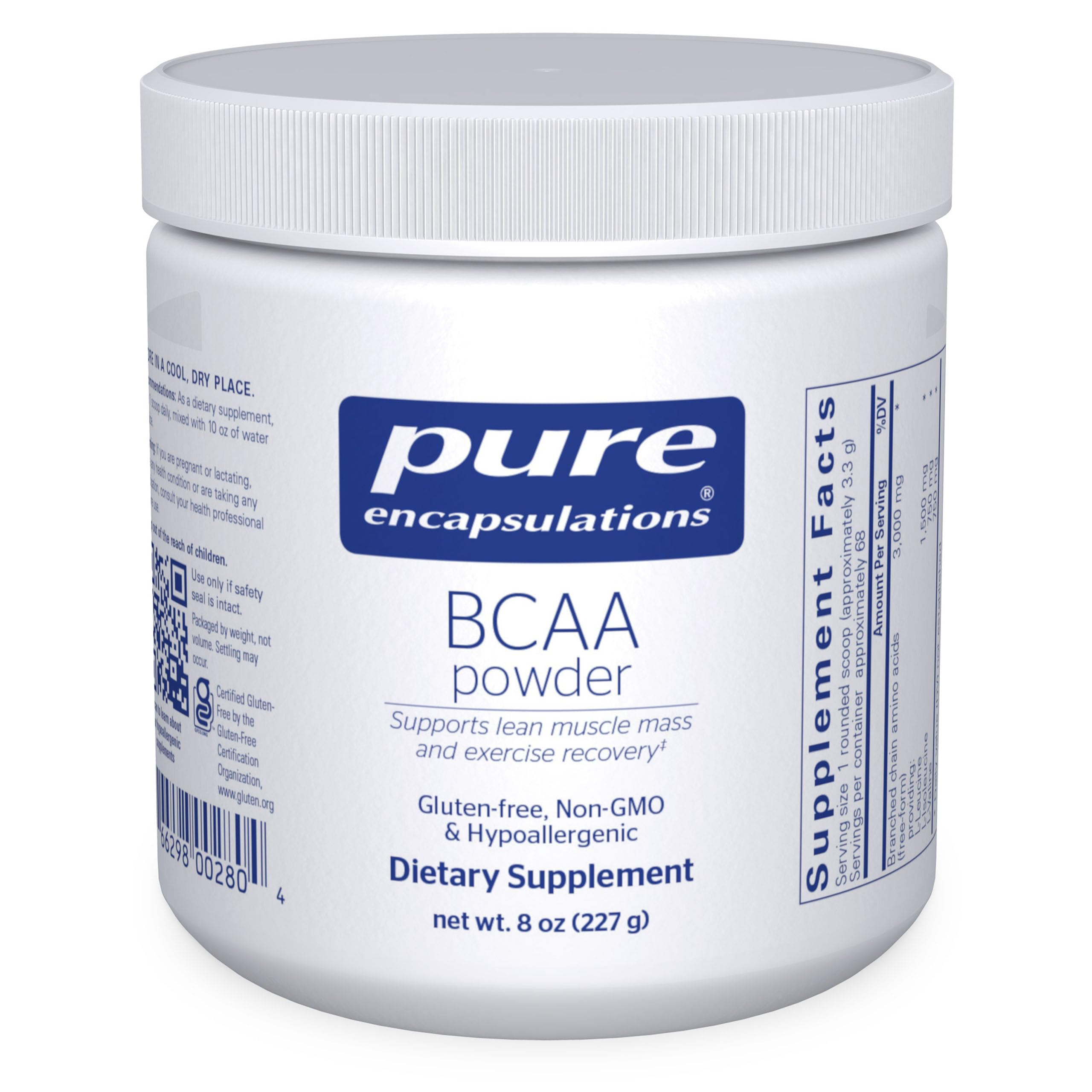 Foto 2 pulgar | Suplemento Pure Encapsulations Bcaa En Polvo, 240 Ml - Venta Internacional.