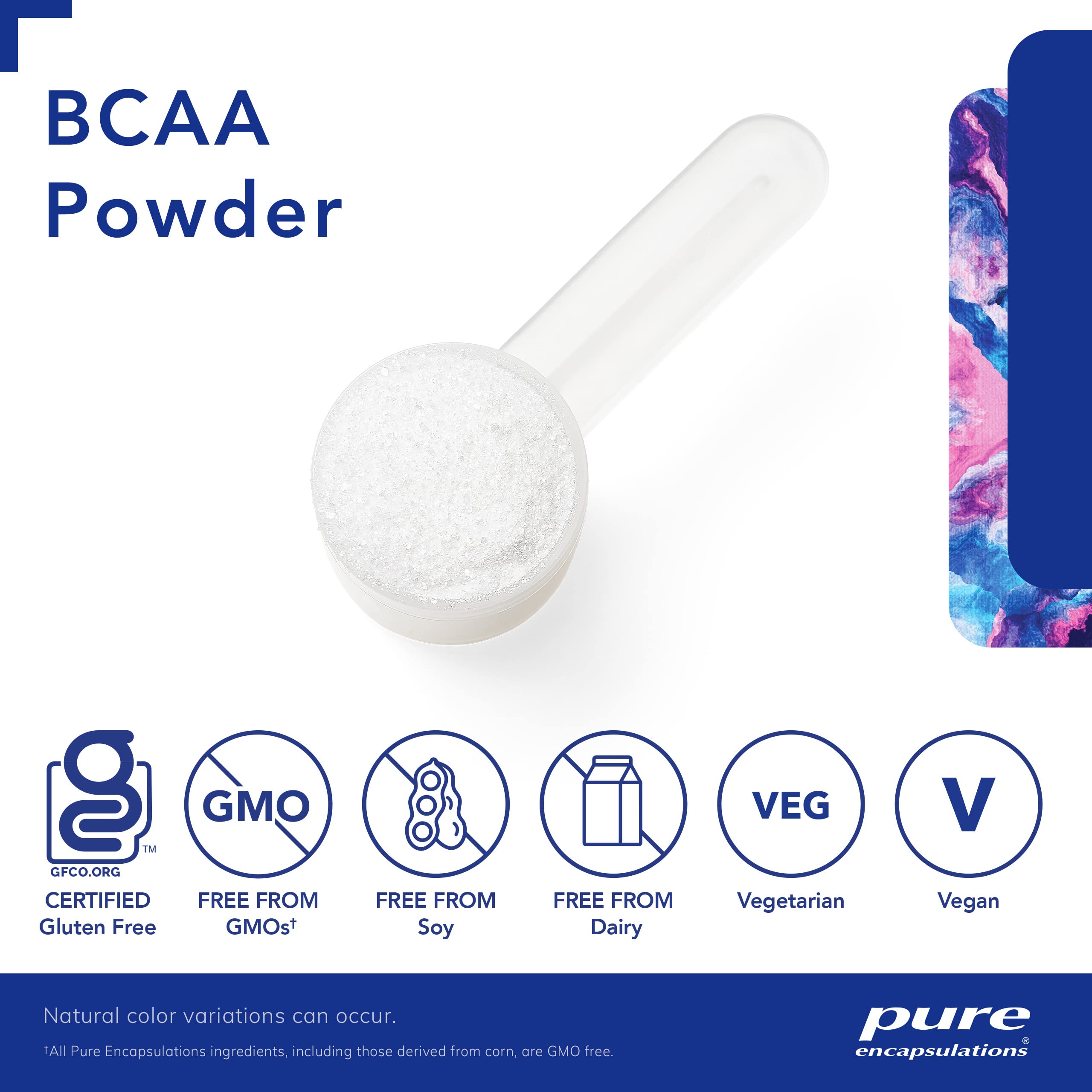 Foto 4 pulgar | Suplemento Pure Encapsulations Bcaa En Polvo, 240 Ml - Venta Internacional.