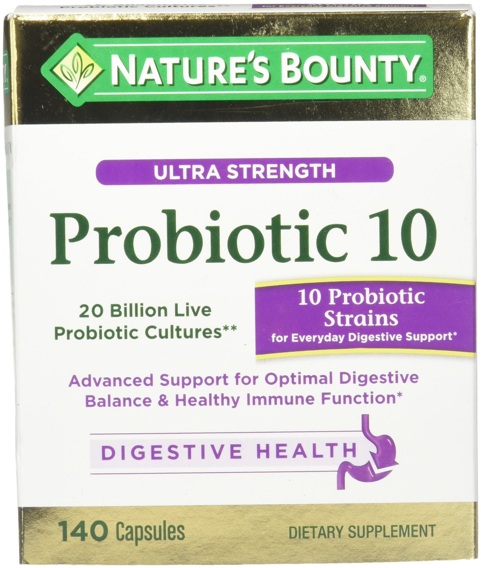 Foto 2 pulgar | Suplemento Probiótico Nature's Bounty Ultra Strength, 10 140 Cápsulas - Venta Internacional.