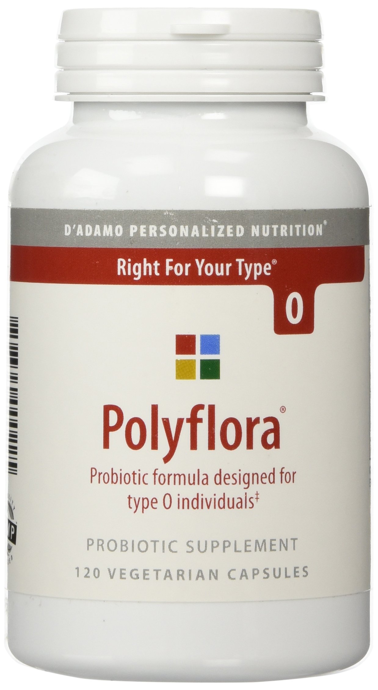 Foto 2 pulgar | Suplementos D'adamo Personalized Nutrition Polyflora O 120 C - Venta Internacional.