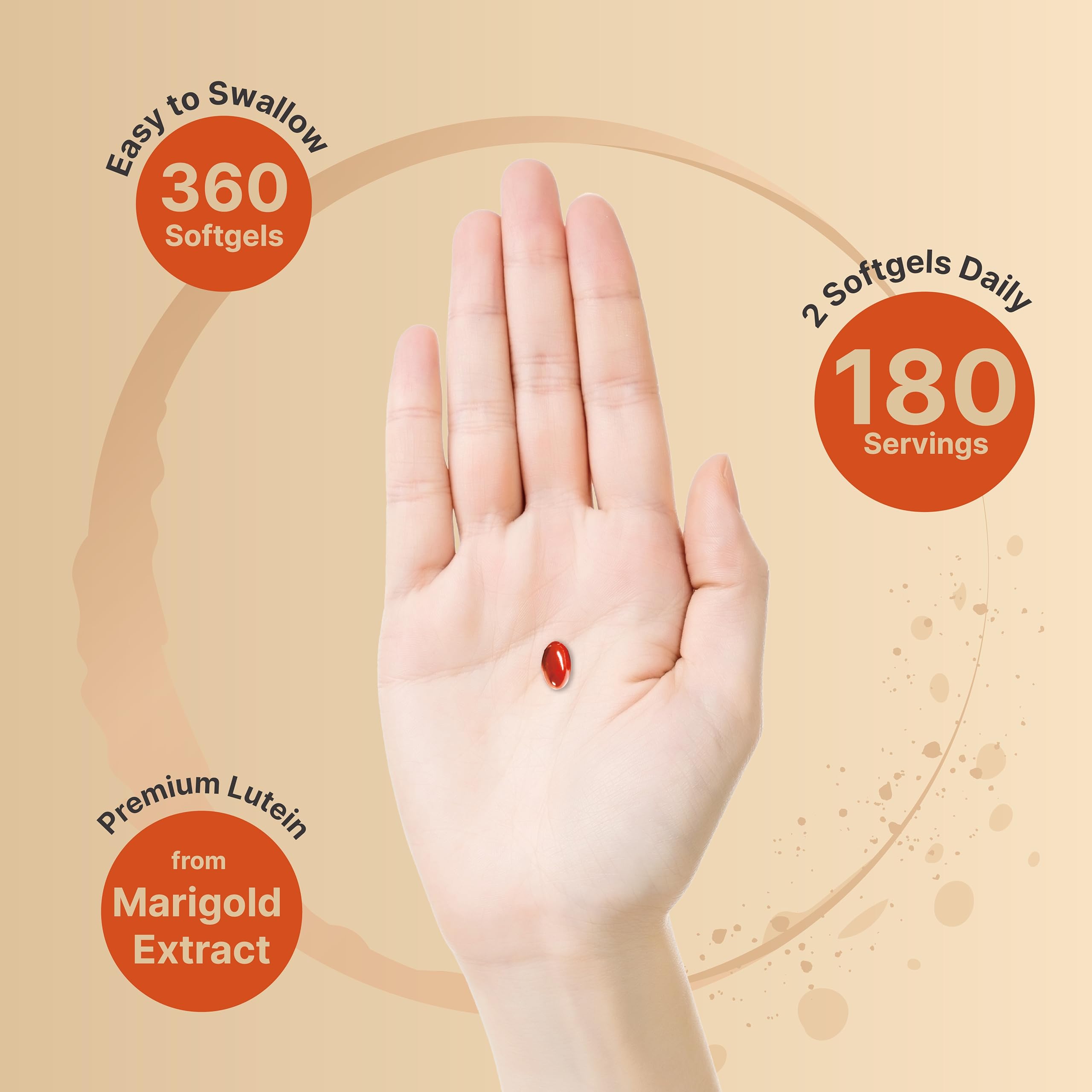 Foto 5 pulgar | Suplemento Naturebell De 40 Mg De Luteína Y 1600 Mcg De Zeaxantina - Venta Internacional.