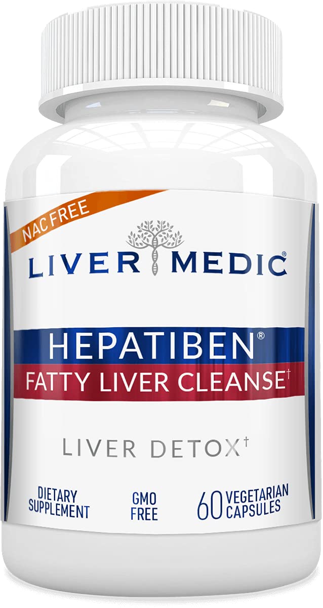 Foto 2 pulgar | Suplemento Liver Detox Cleanse Hepatiben Liver Medic - Venta Internacional.