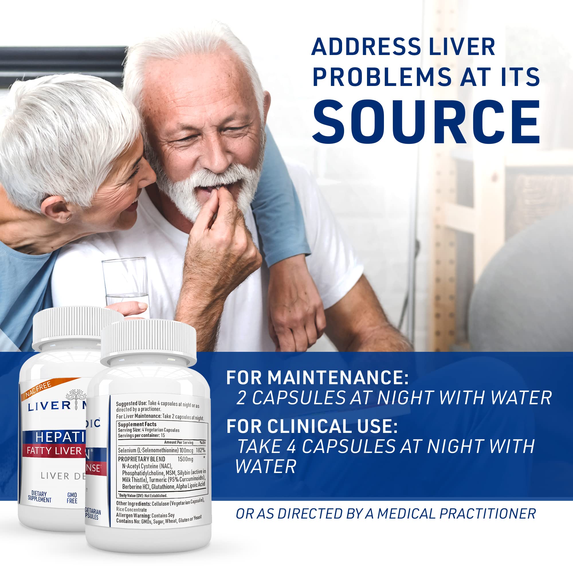 Foto 7 pulgar | Suplemento Liver Detox Cleanse Hepatiben Liver Medic - Venta Internacional.