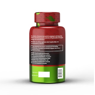 Foto 2 | Suplemento Orzax Ginseng 1000 Mg Con 30% De Ginsenósidos 120 Cápsulas - Venta Internacional.