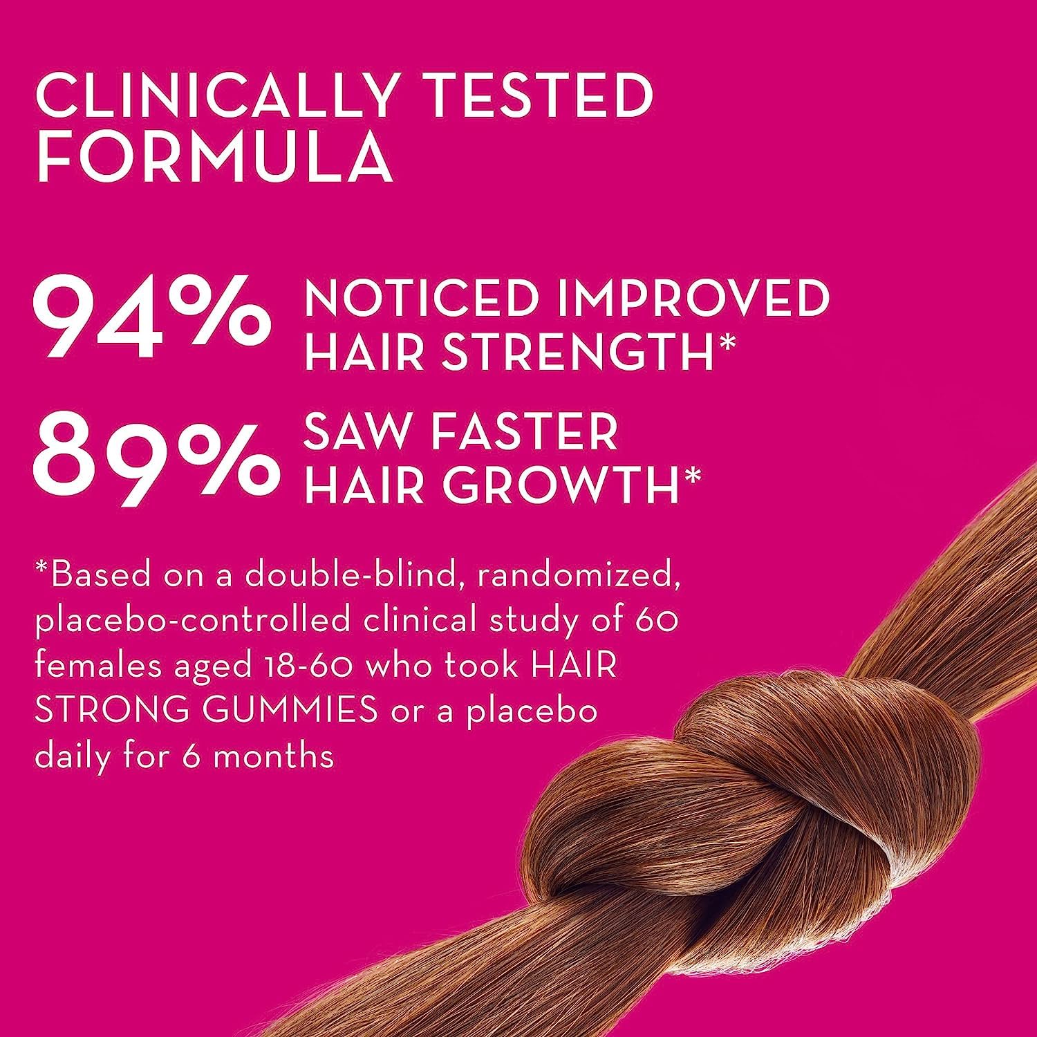 Foto 4 pulgar | Suplemento Capilar Hum Hair Sweet Hair Vegan 60 Gomitas Para Mujer - Venta Internacional.