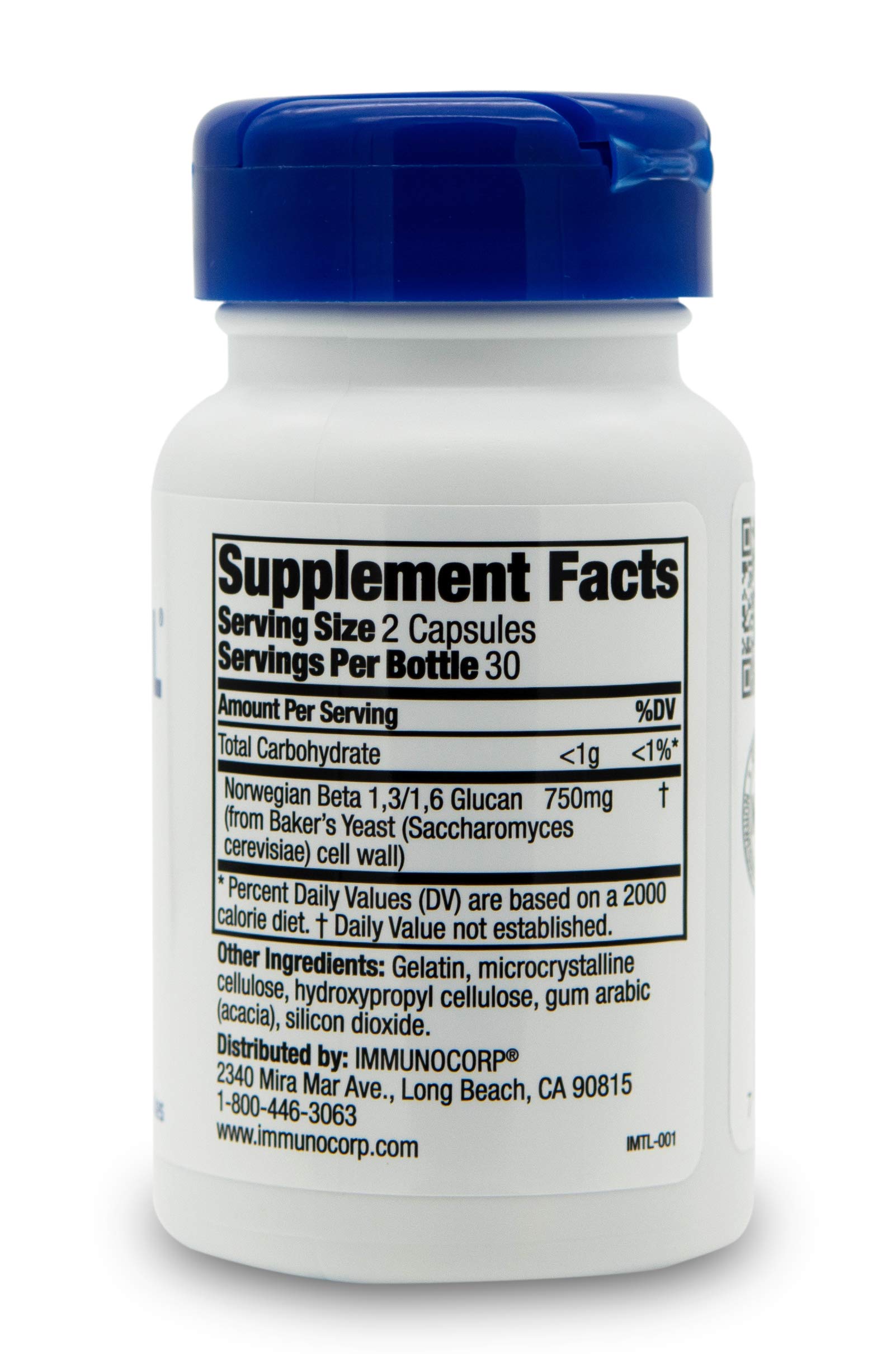 Foto 4 pulgar | Suplemento Immunocorp Immutol 750 mg - Venta Internacional